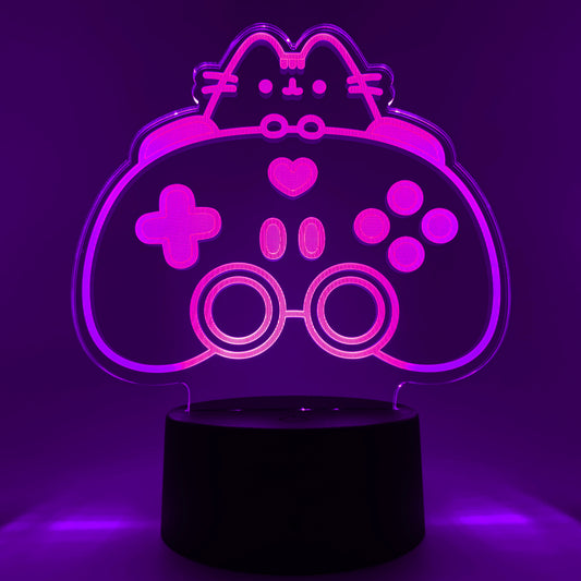 Gamer Pusheen Otaku Lamp OTAKU