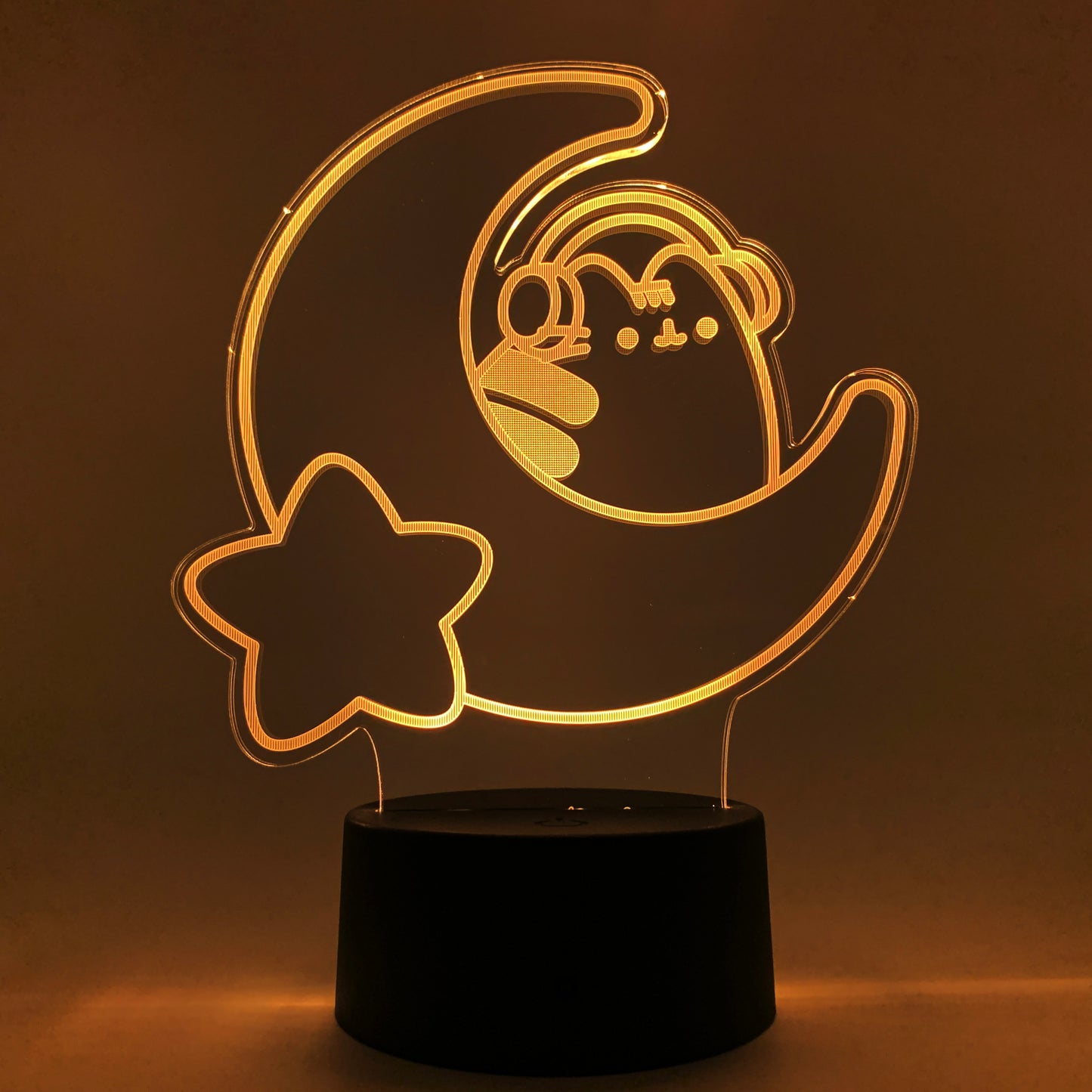 Pusheen Moon Otaku Lamp