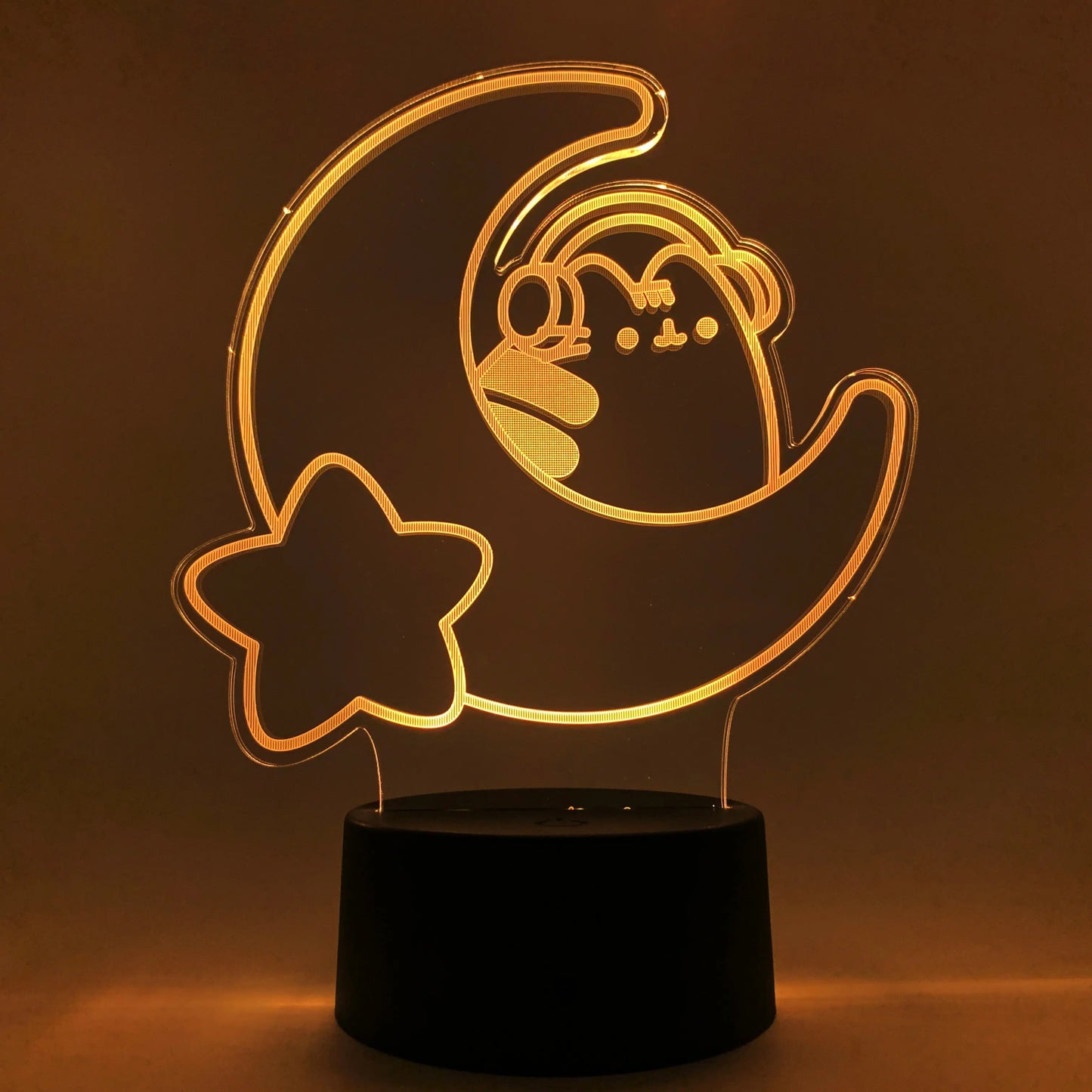 Pusheen Moon Otaku Lamp