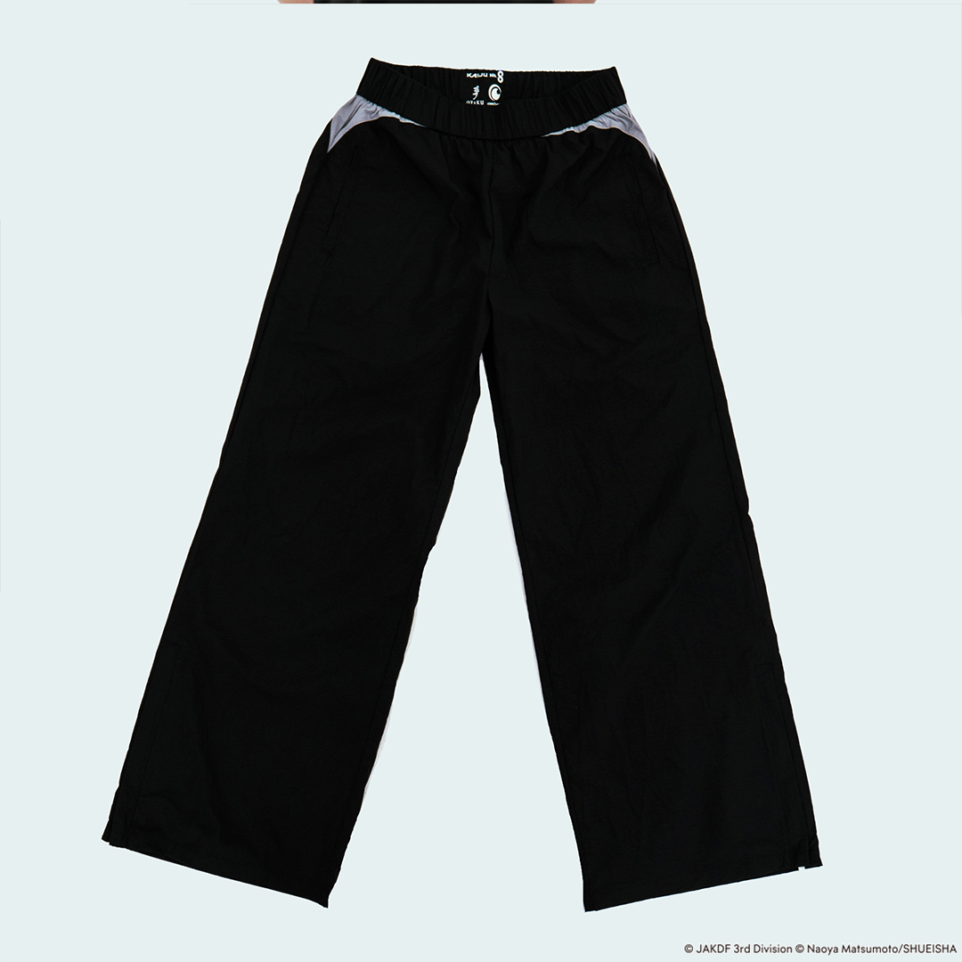 JAKDF Black Track Pants (Kaiju No. 8)