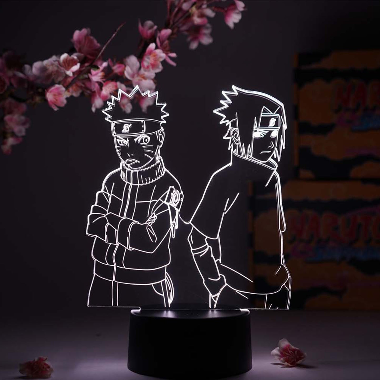 Naruto & Sasuke Young Otaku Lamp