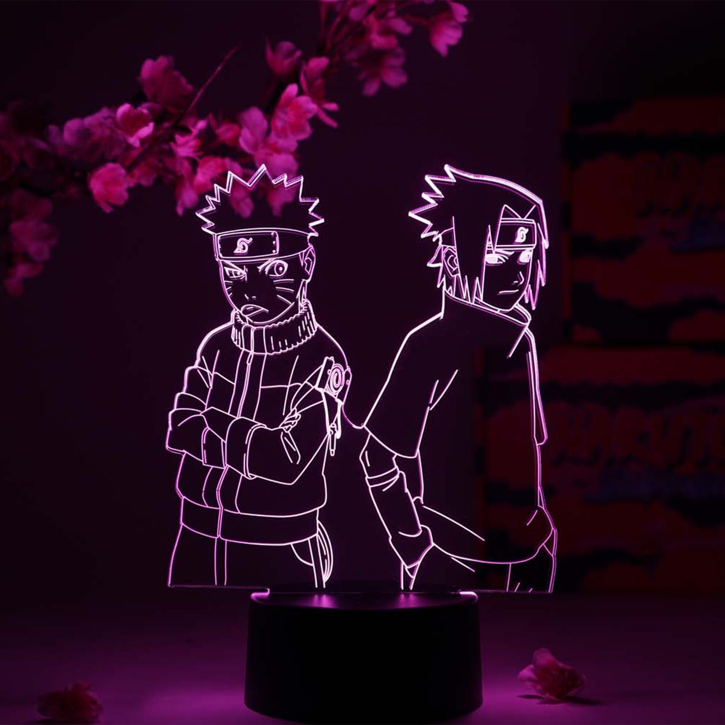 Naruto & Sasuke Young Otaku Lamp