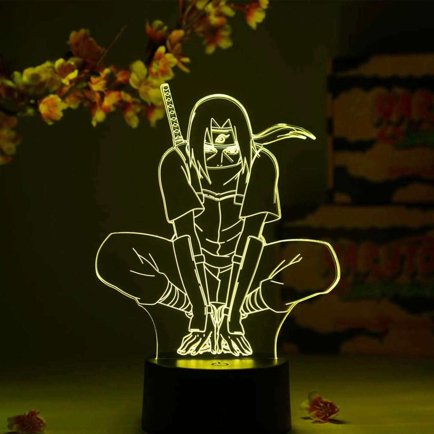 Itachi Uchiha Night Otaku Lamp