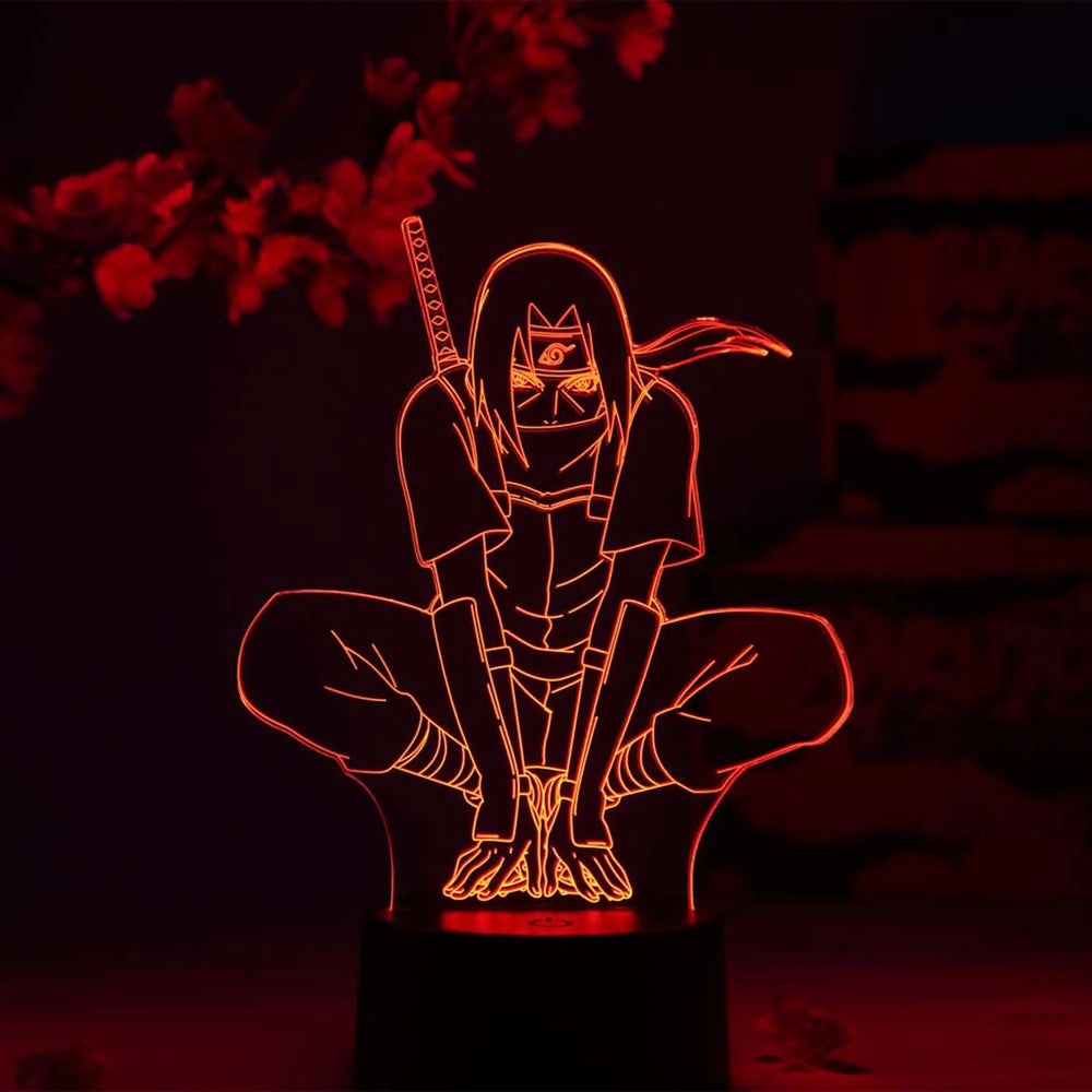 Itachi Uchiha Night Otaku Lamp