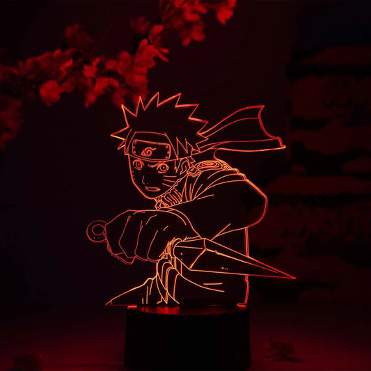 Naruto Uzumaki Kunai Otaku Lamp OTAKU