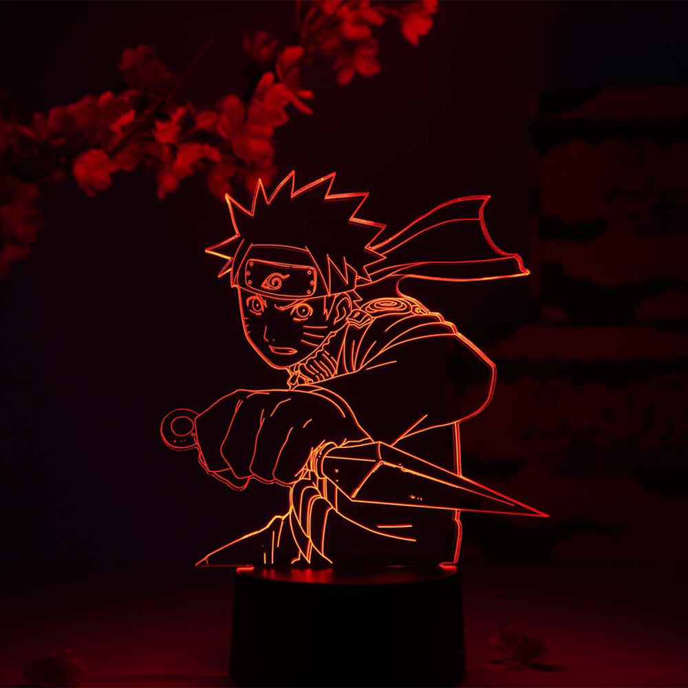 Naruto Uzumaki Kunai Otaku Lamp