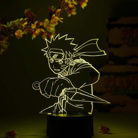 Naruto Uzumaki Kunai Otaku Lamp