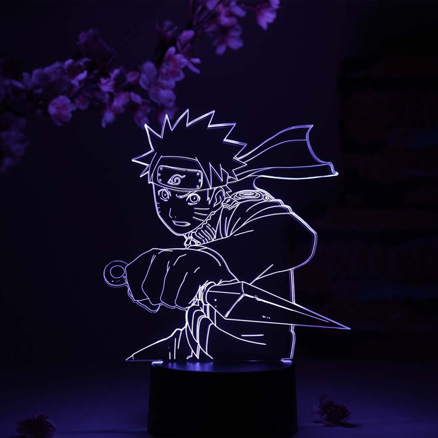 Naruto Uzumaki Kunai Otaku Lamp