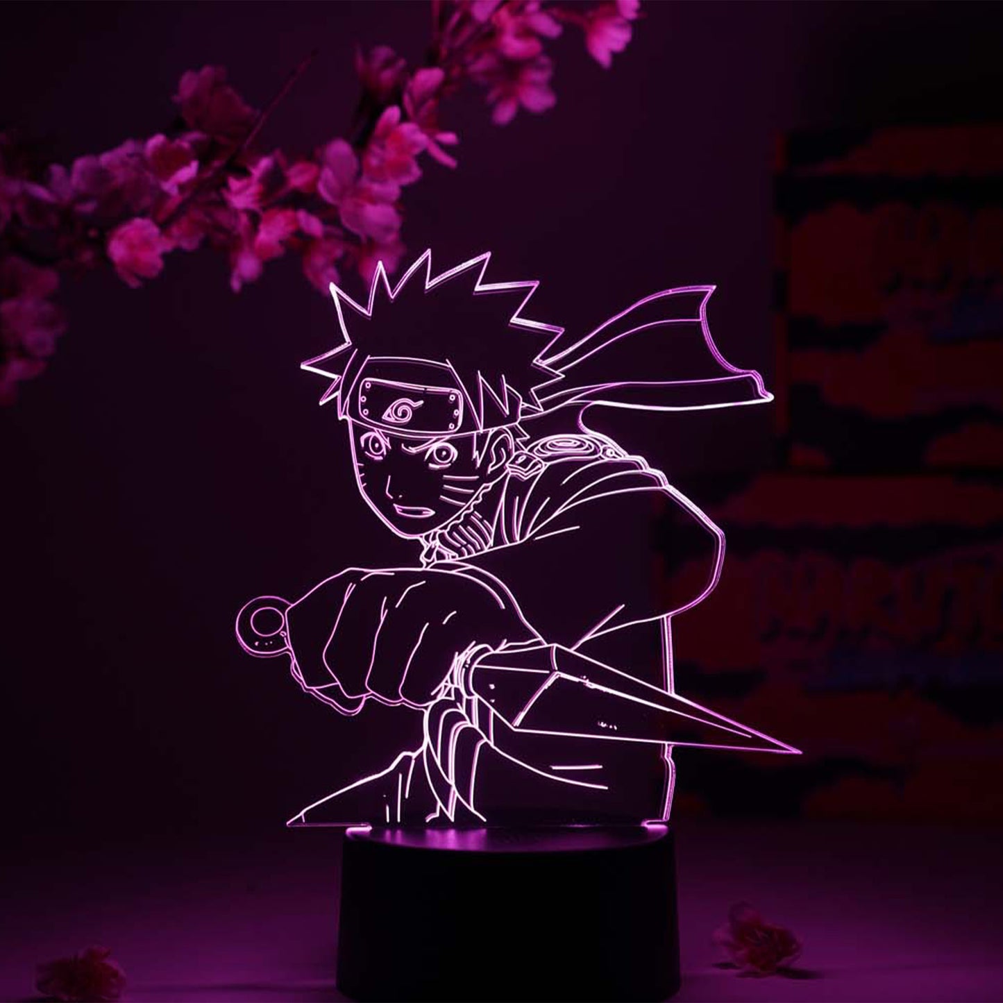 Naruto Uzumaki Kunai Otaku Lamp