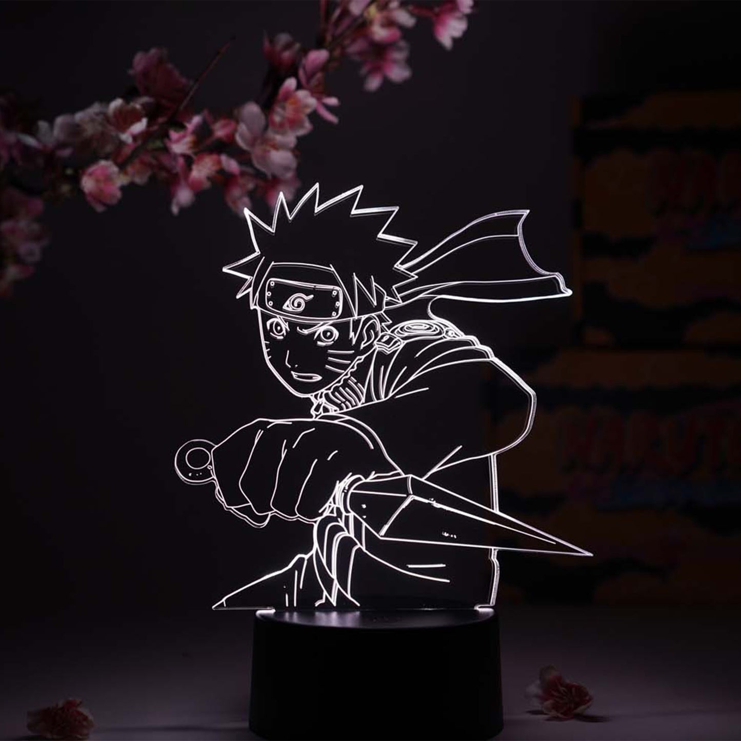 Naruto Uzumaki Kunai Otaku Lamp