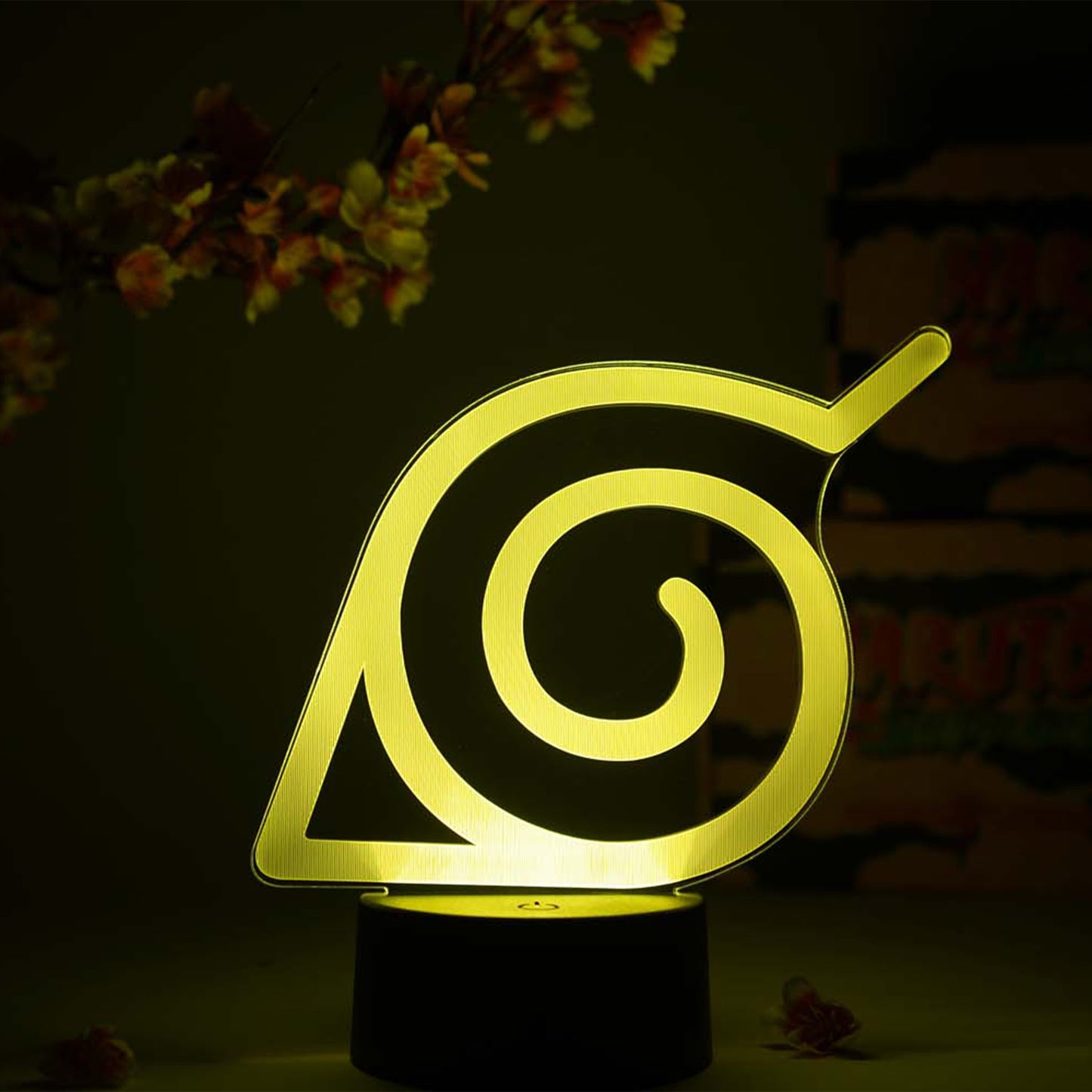 Konoha Leaf Otaku Lamp