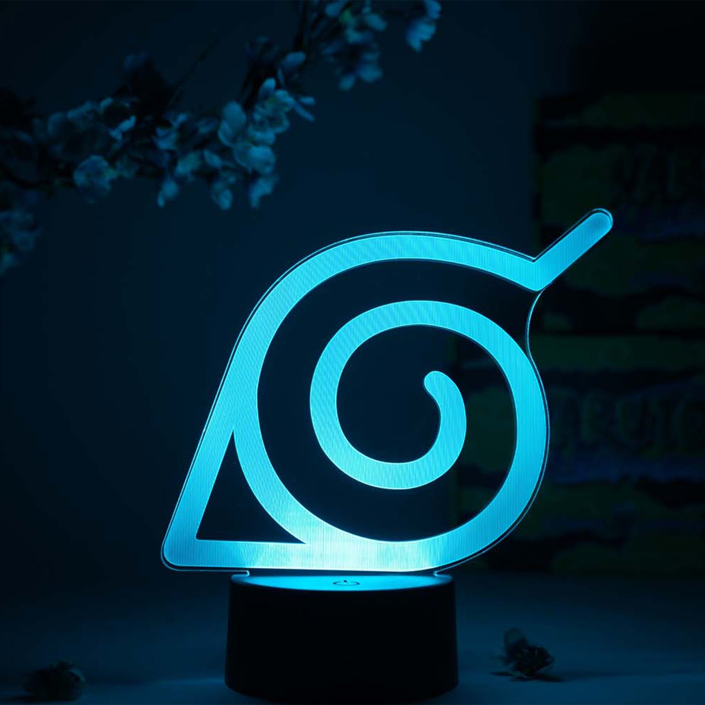 Konoha Leaf Otaku Lamp