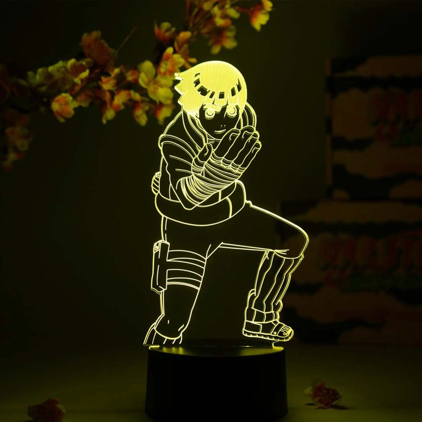 Rock Lee Otaku Lamp