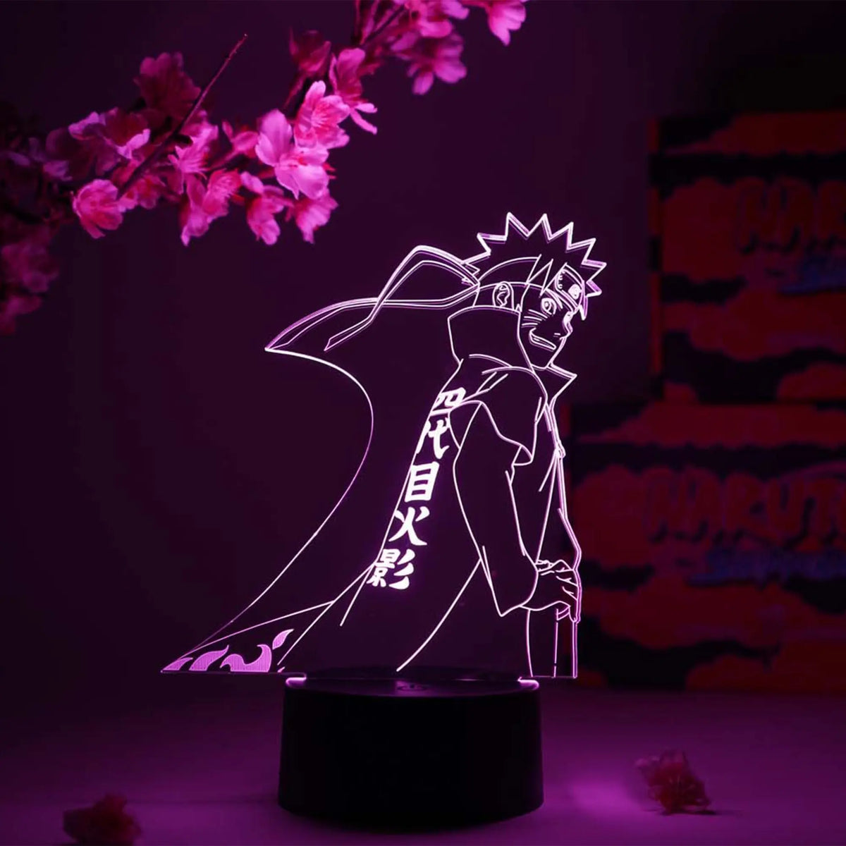 Naruto Hokage Otaku Lamp OTAKU