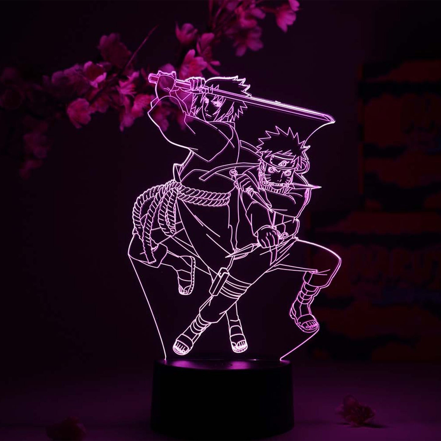 Naruto & Sasuke Otaku Lamp OTAKU