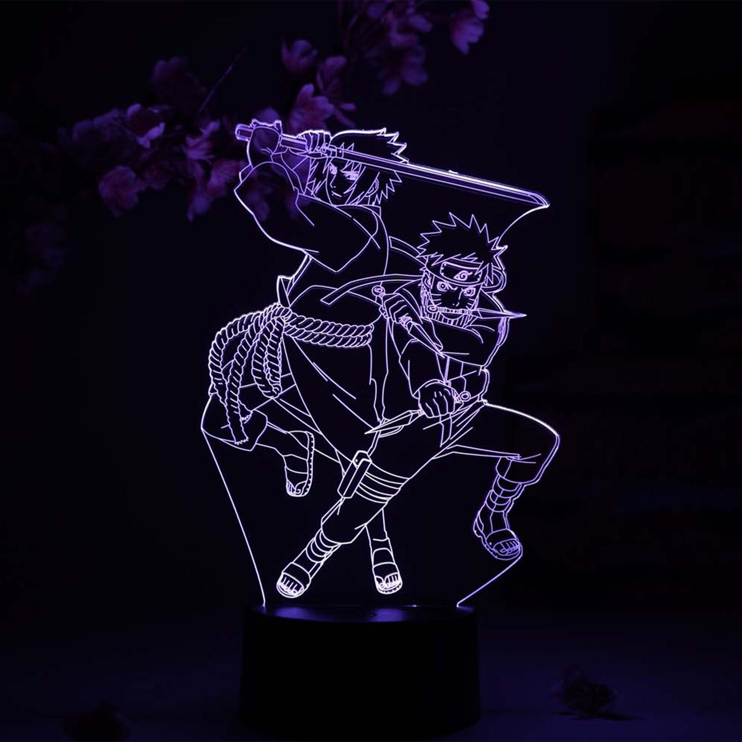 Naruto & Sasuke Otaku Lamp OTAKU