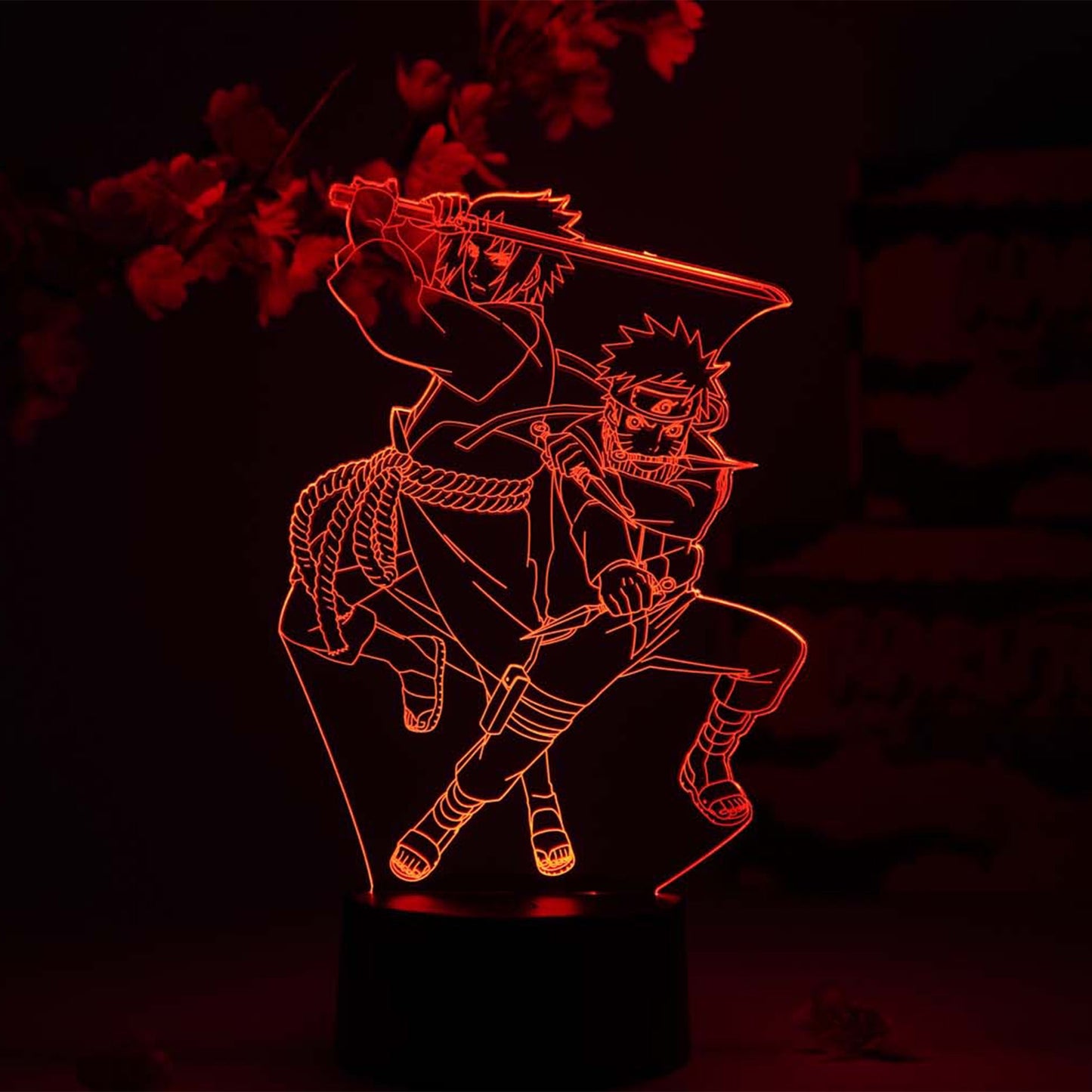 Naruto & Sasuke Otaku Lamp OTAKU