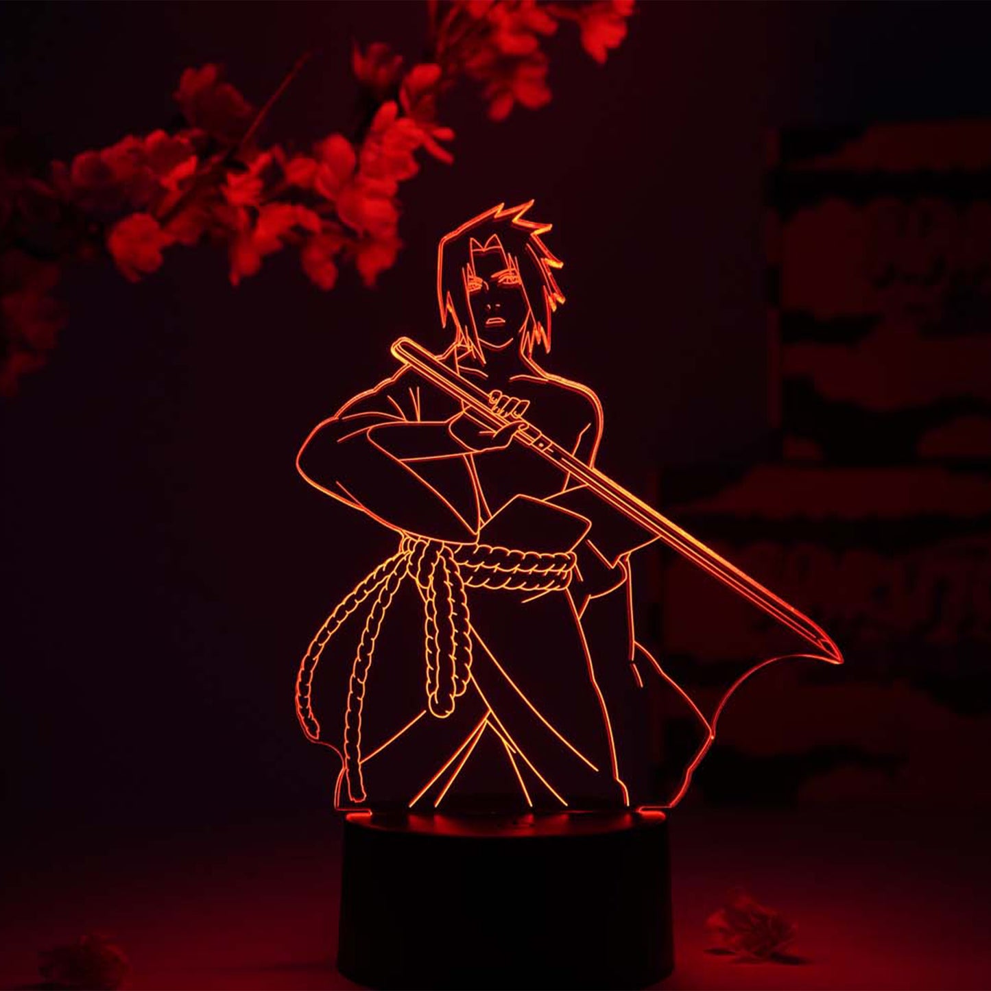 Sasuke Uchiha Sword Otaku Lamp