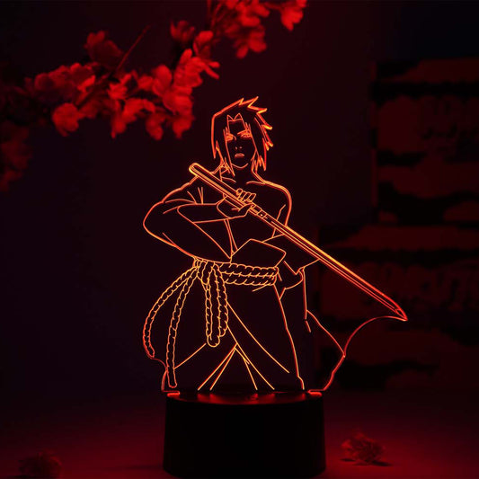 Sasuke Uchiha Sword Otaku Lamp