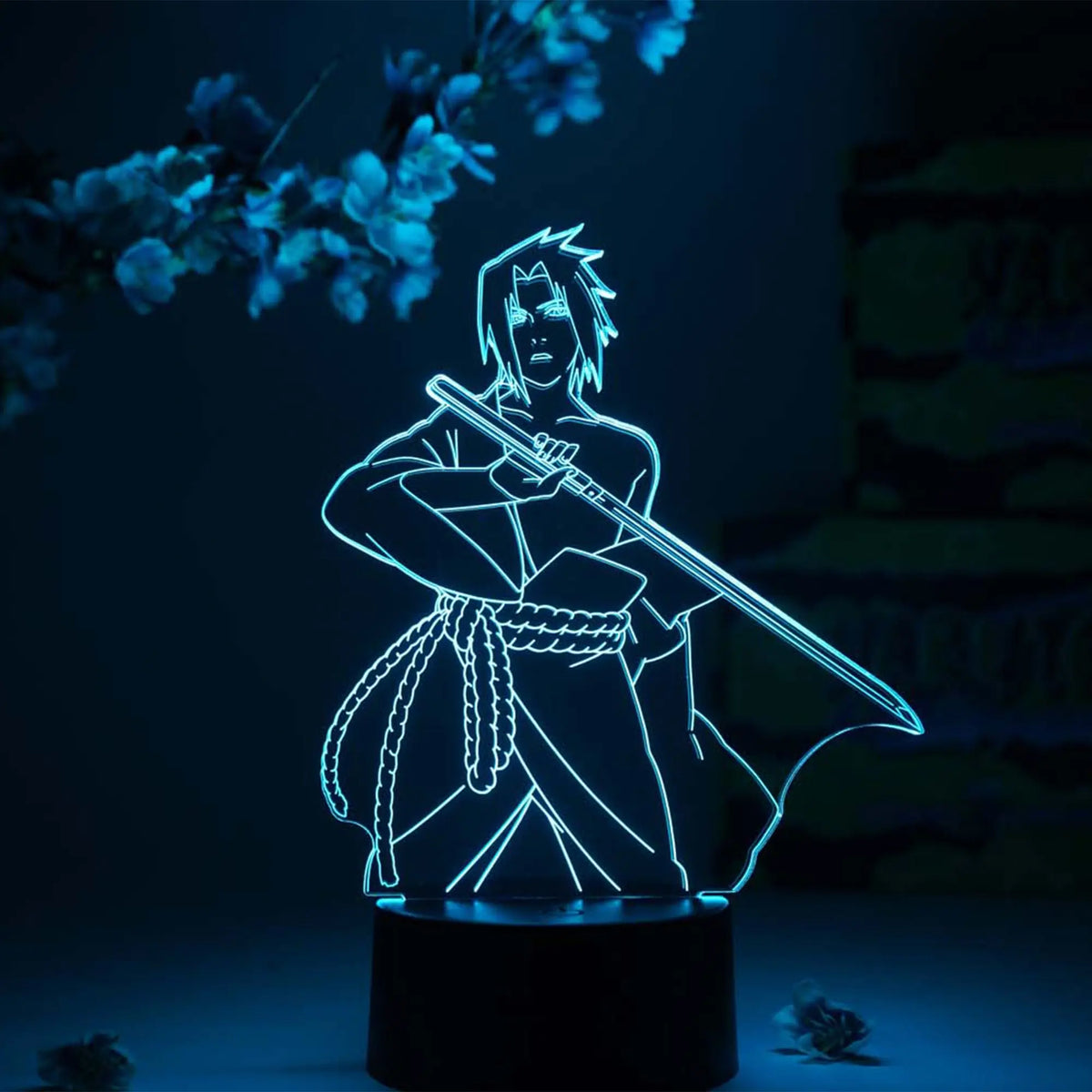 Sasuke Uchiha Sword Otaku Lamp OTAKU