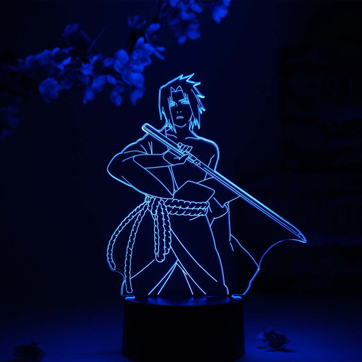 Sasuke Uchiha Sword Otaku Lamp