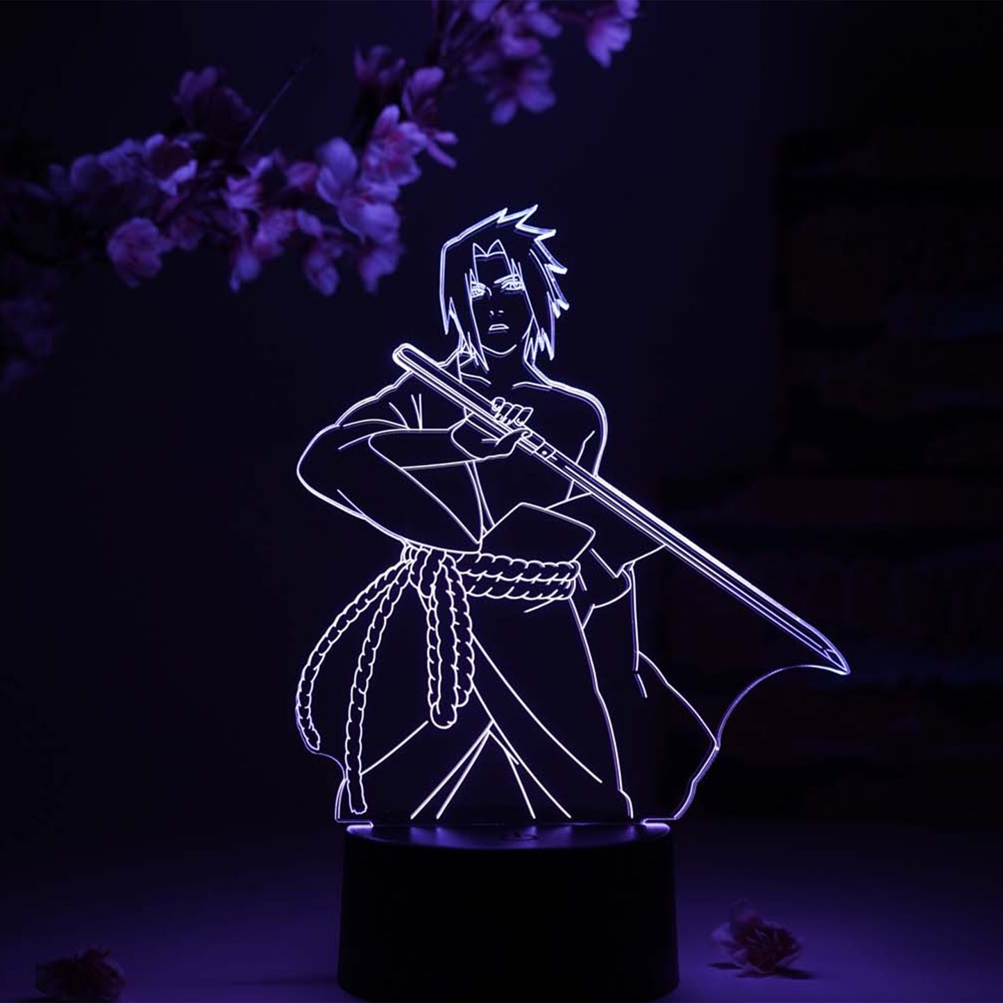 Sasuke Uchiha Sword Otaku Lamp