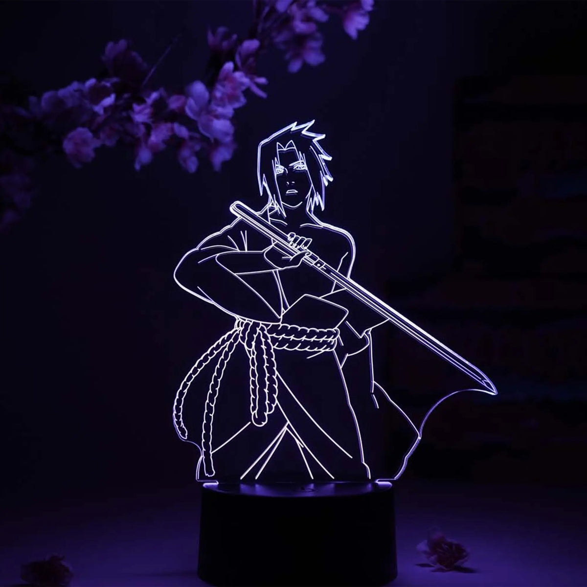 Sasuke Uchiha Sword Otaku Lamp OTAKU