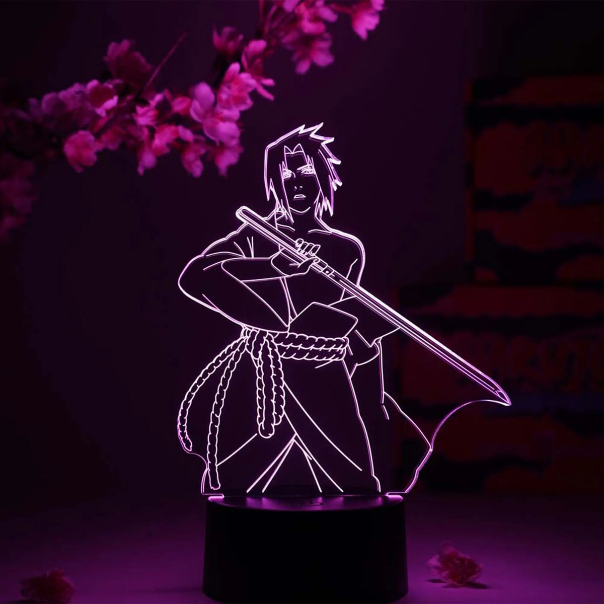 Sasuke Uchiha Sword Otaku Lamp OTAKU