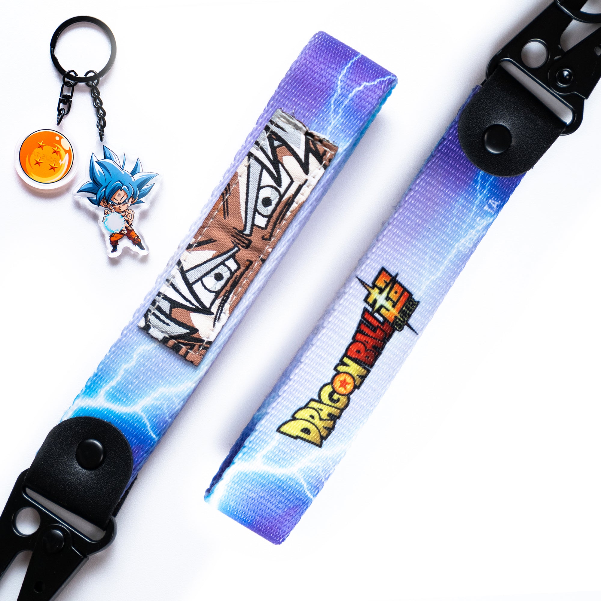 Goku - MUI (Mastered Ultra instinct) Keystrap Bundle (Dragon Ball Super)
