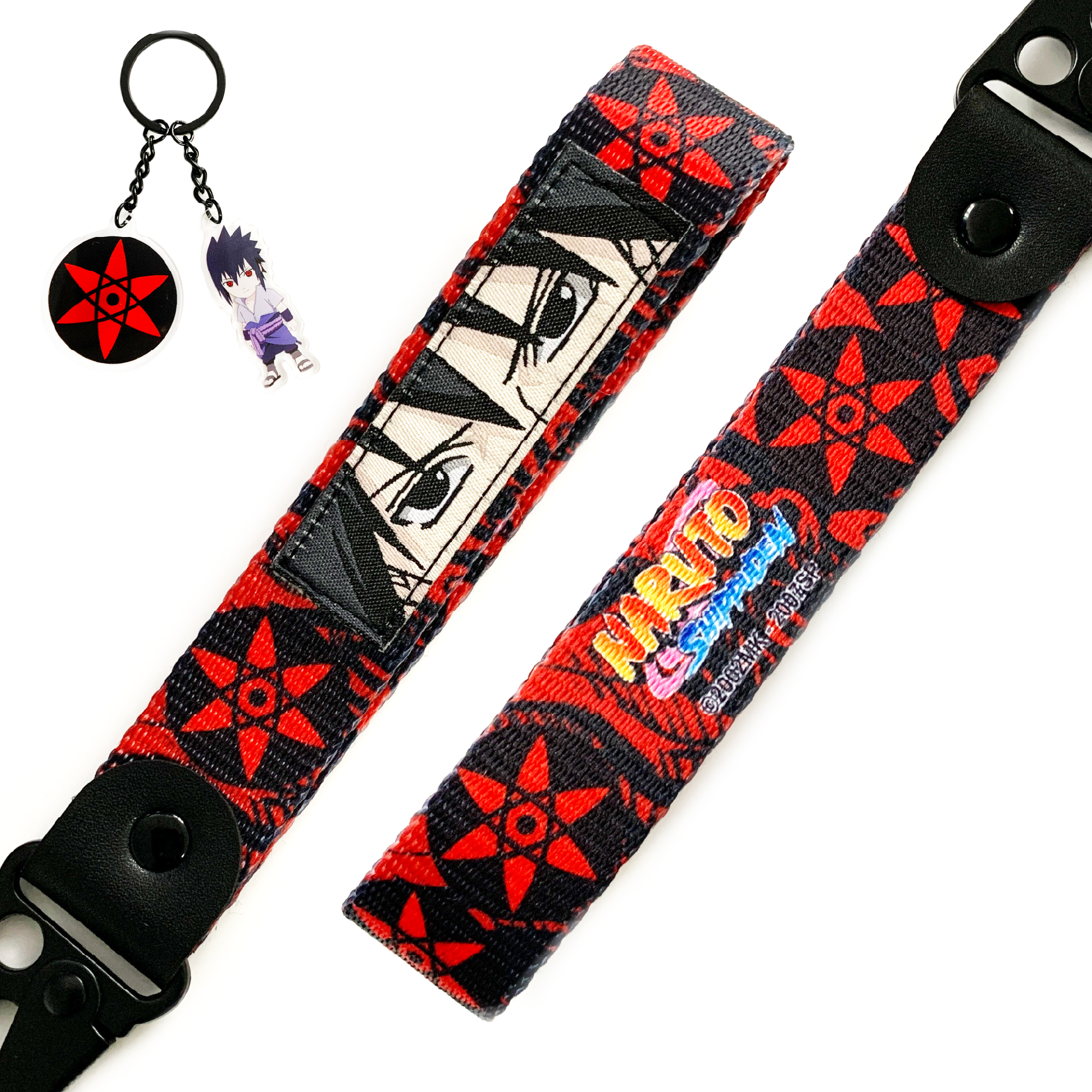Sasuke Sharingan Keystrap Bundle (Naruto Shippuden)
