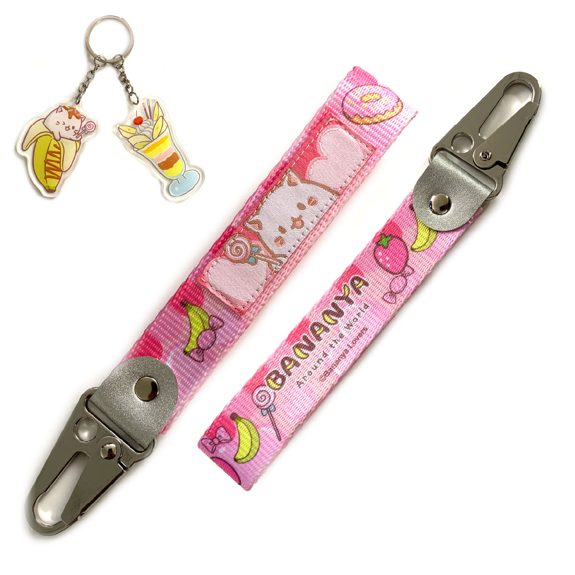 Bananya Sweets Keystrap Bundle (Bananya)