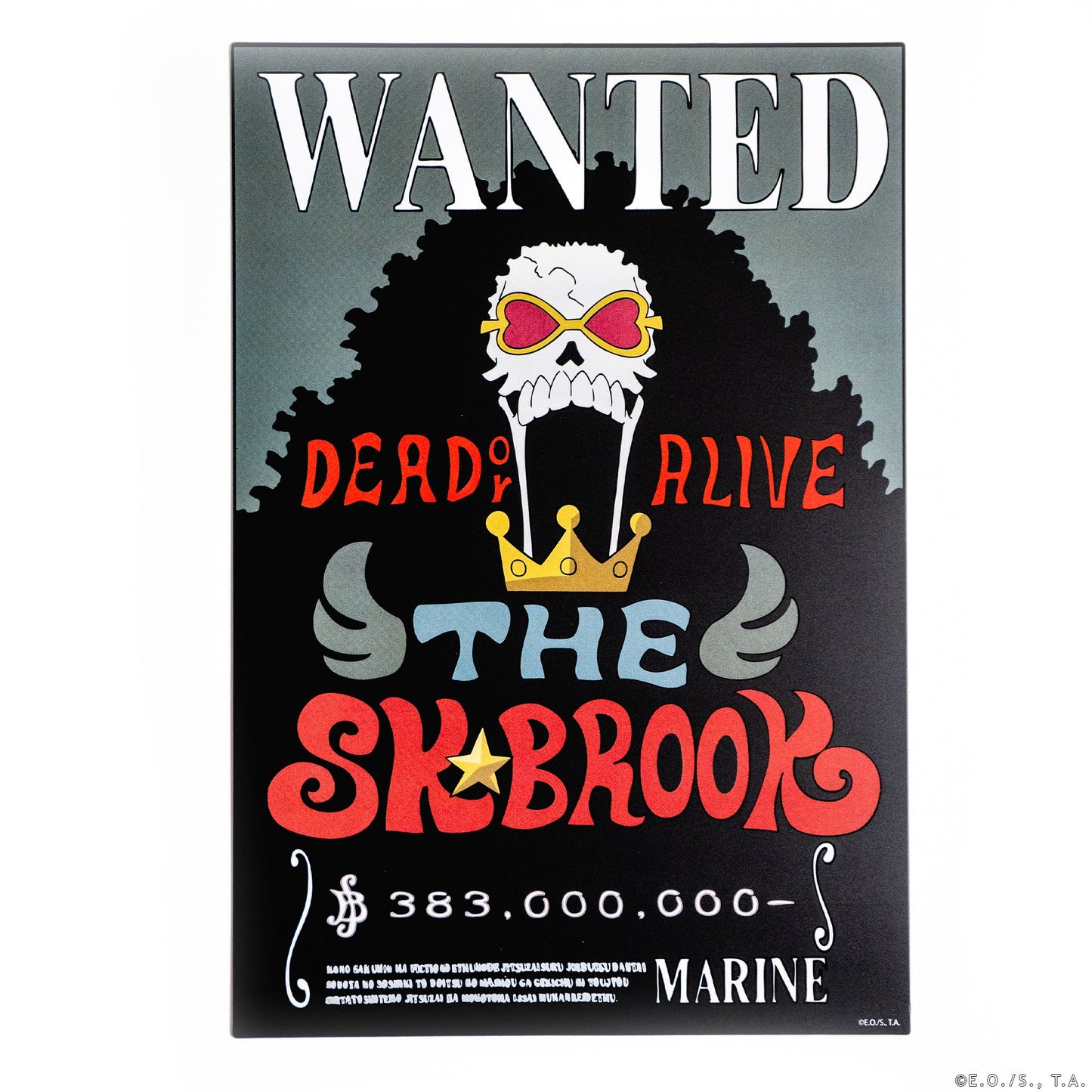 Metal Wanted Poster Set 2 OTAKU