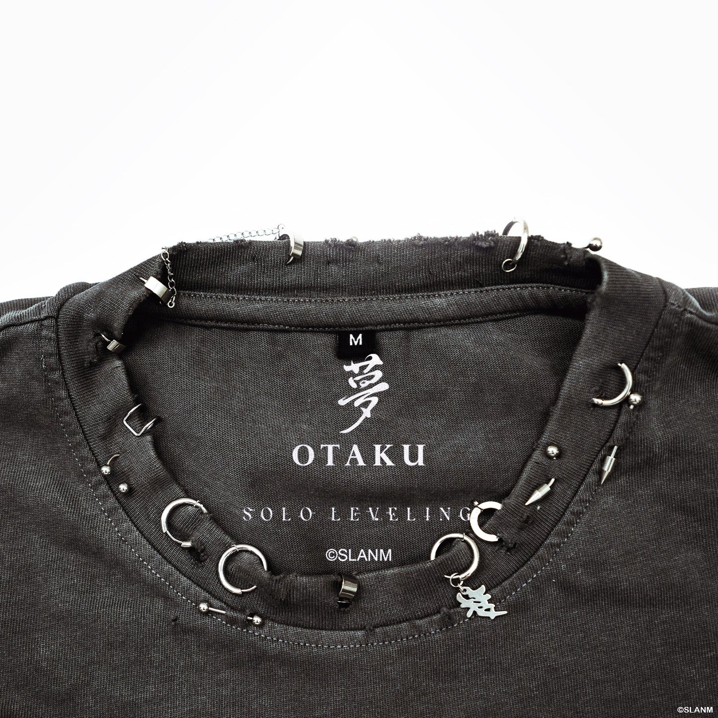 Igris Charcoal Pierced Shirt OTAKU
