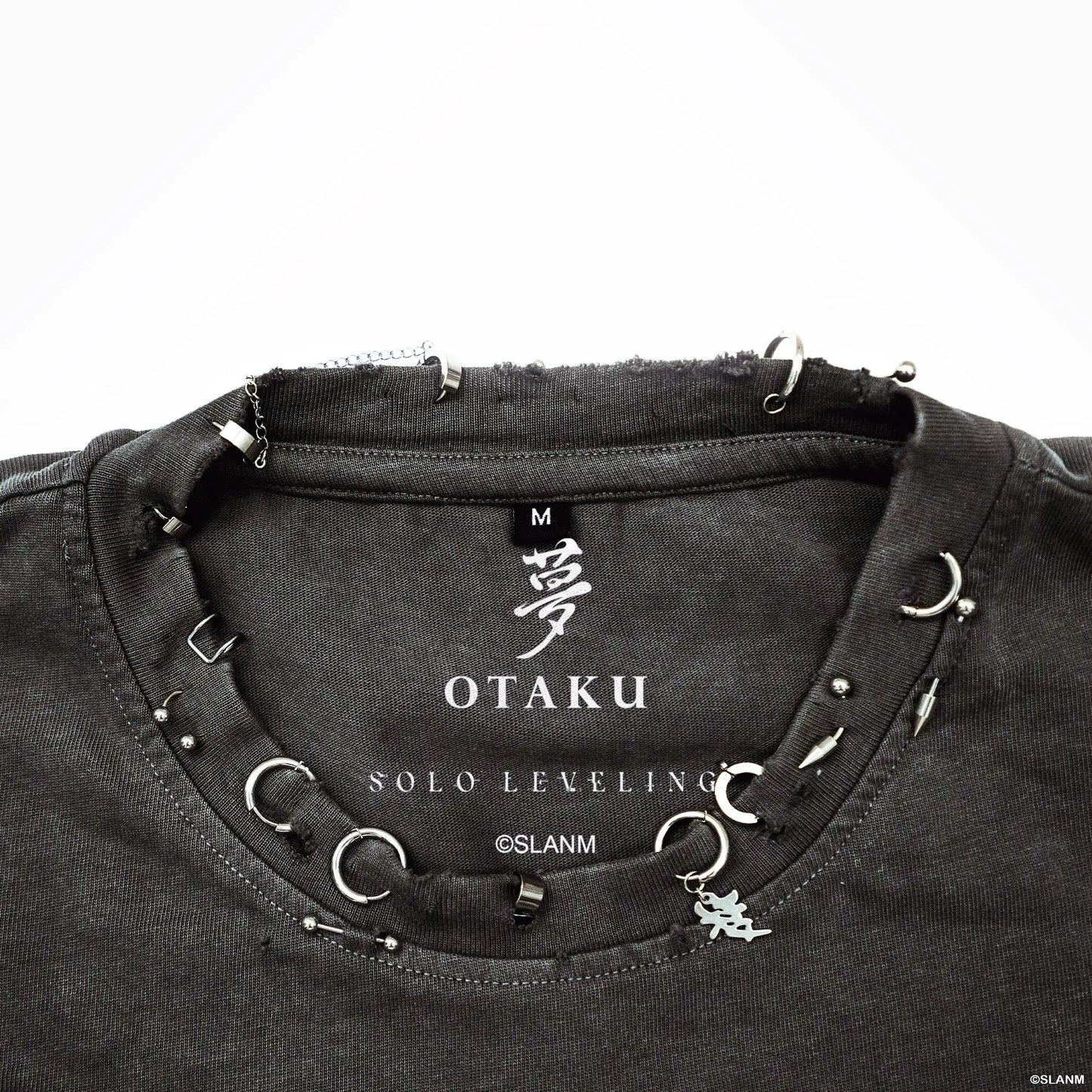 Igris Charcoal Pierced Shirt OTAKU