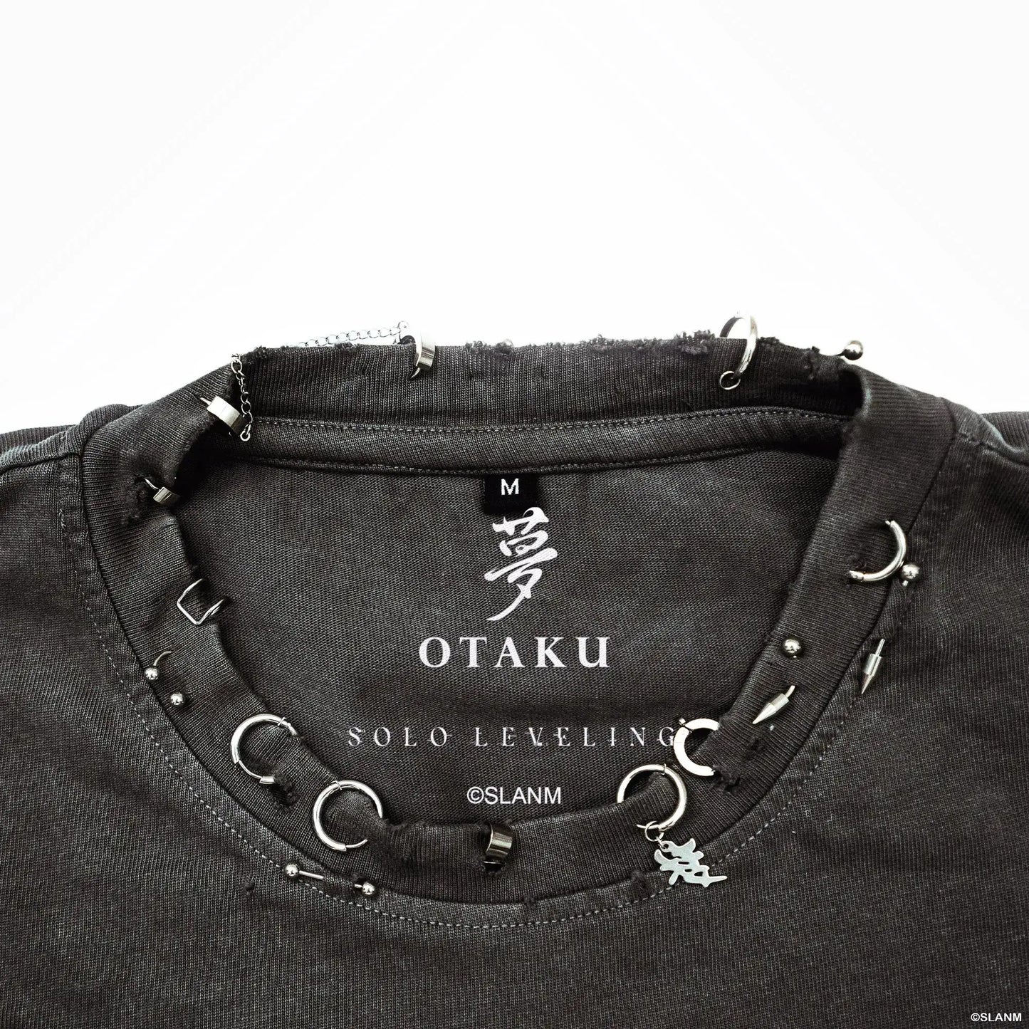 Igris Charcoal Pierced Shirt OTAKU