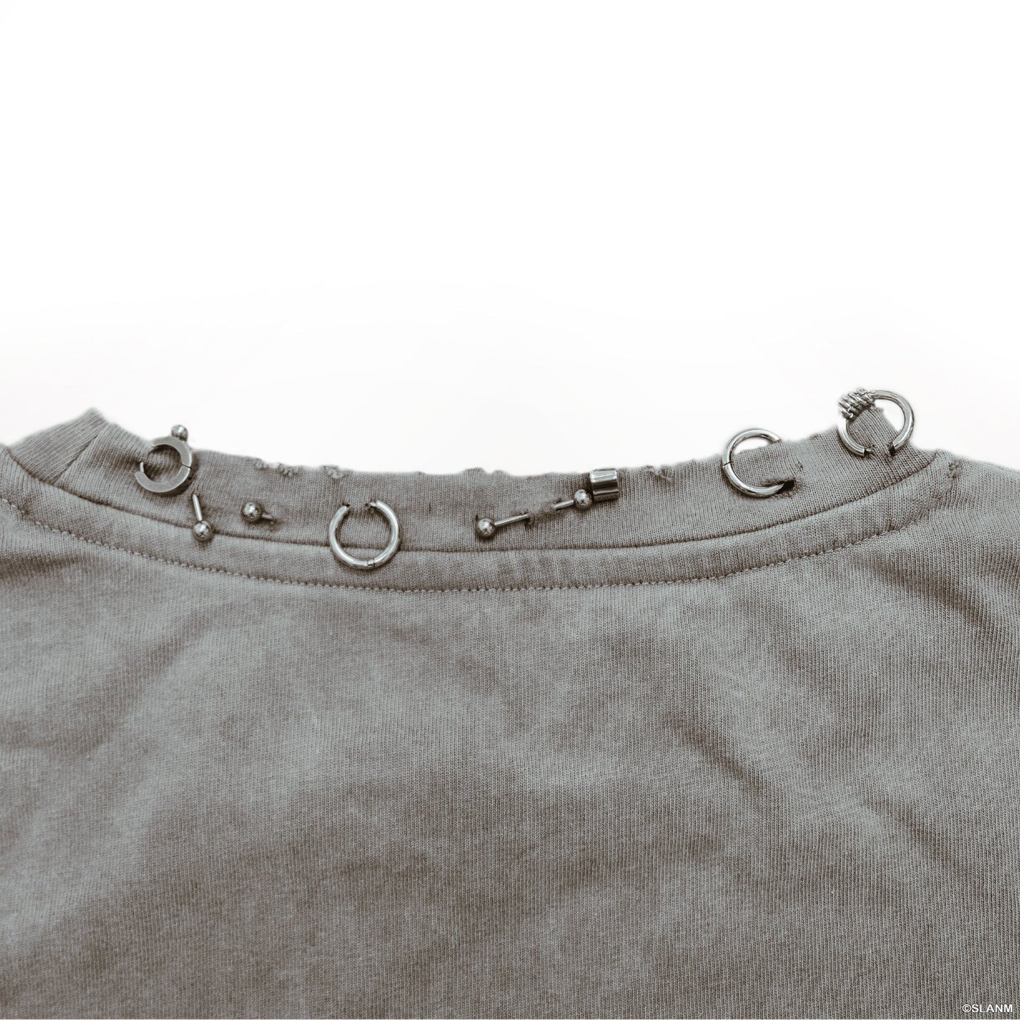 Igris Grey Pierced Shirt OTAKU