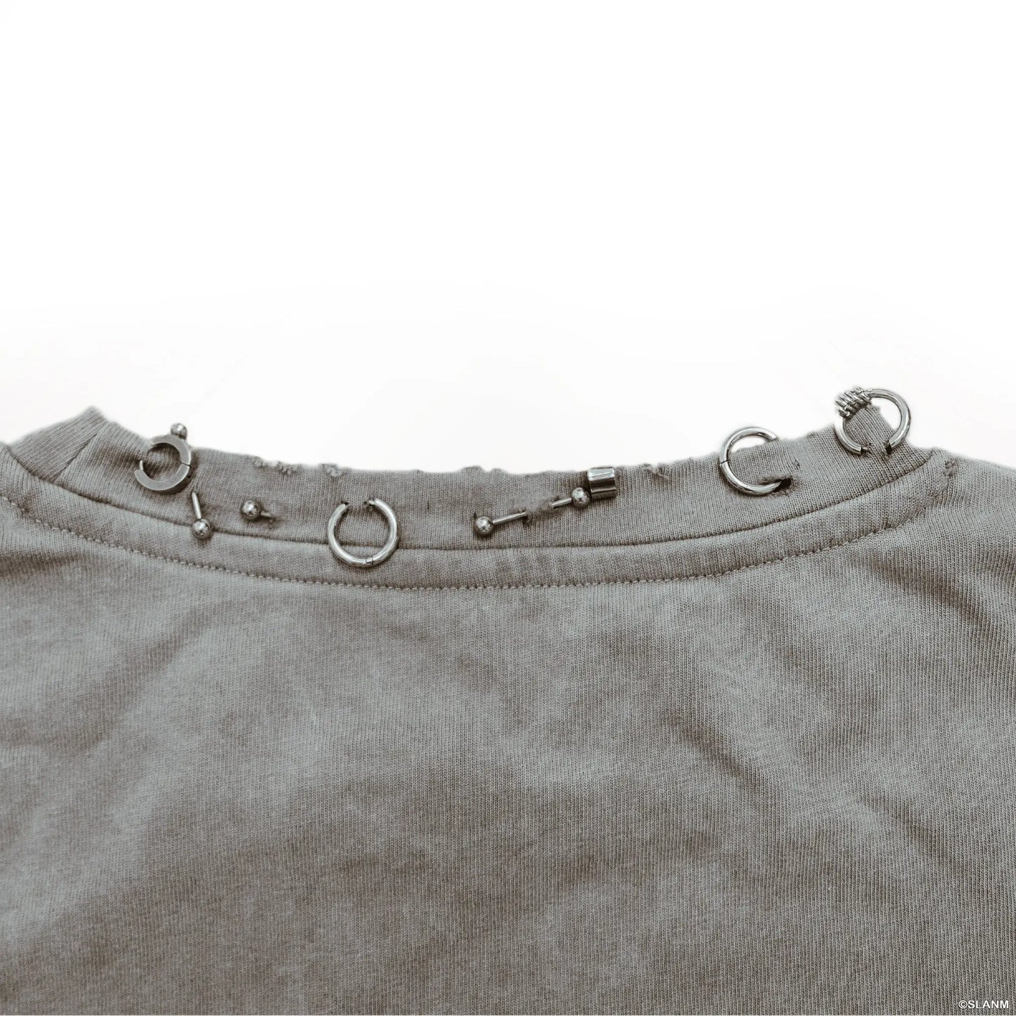 Igris Grey Pierced Shirt OTAKU