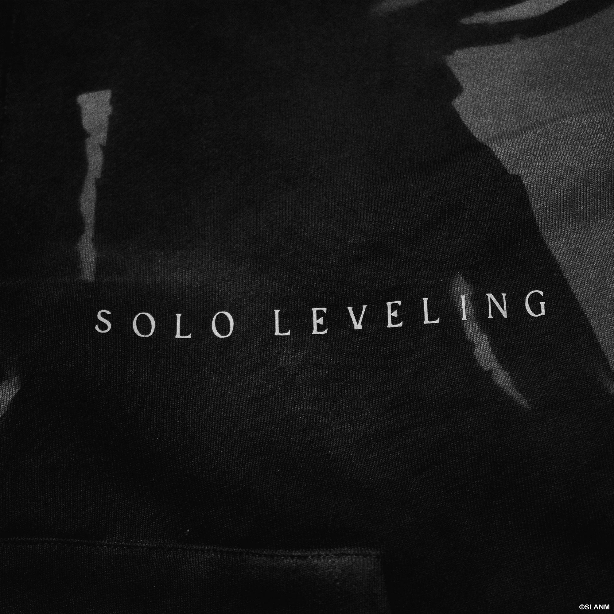 Shadow Igris Silhouette Zip-Up Hoodie (Solo Leveling)