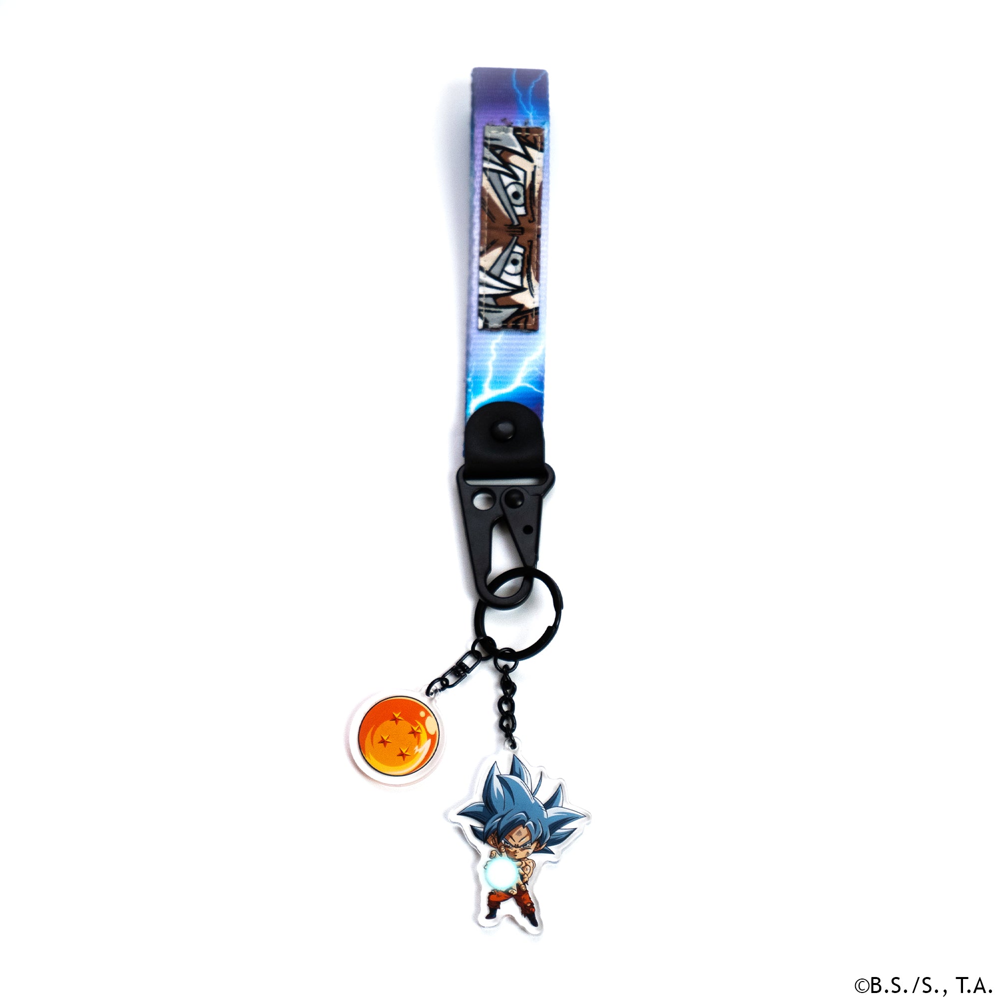 Goku - MUI (Mastered Ultra instinct) Keystrap Bundle (Dragon Ball Super)