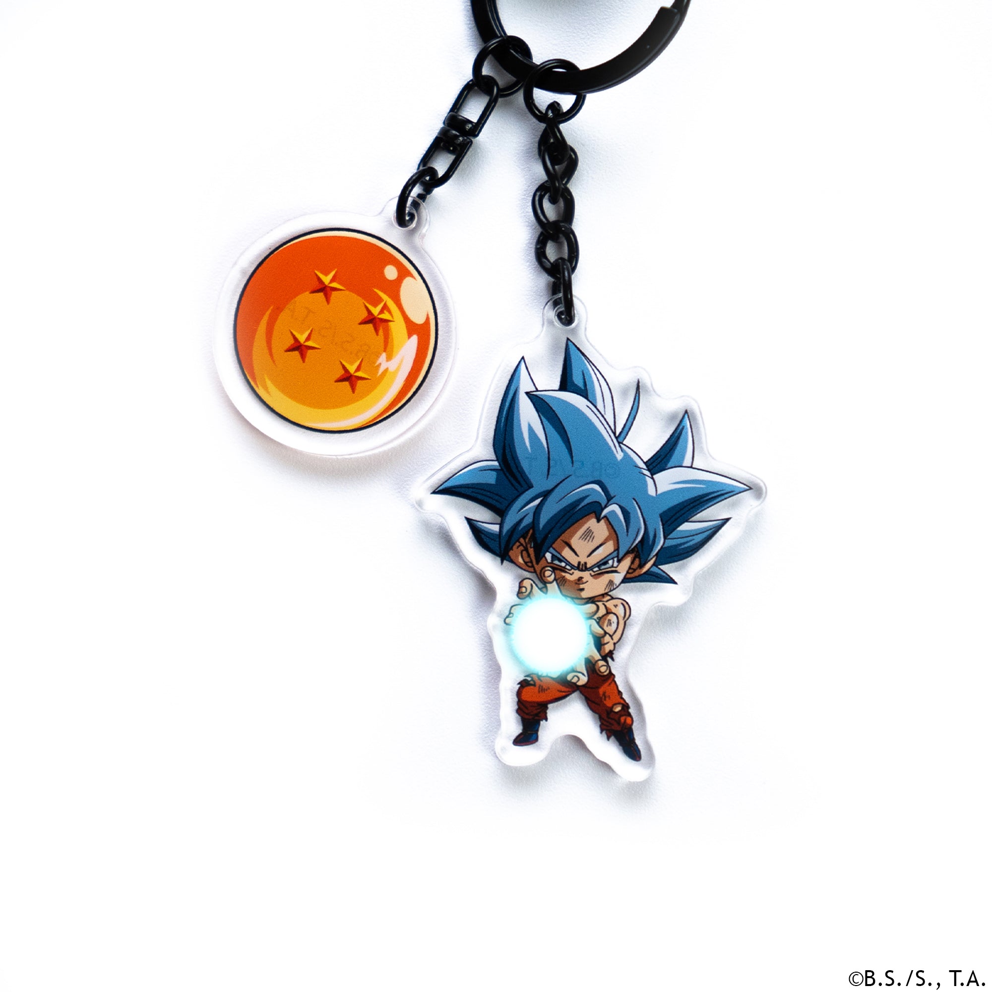 Goku - MUI (Mastered Ultra instinct) Keystrap Bundle (Dragon Ball Super)
