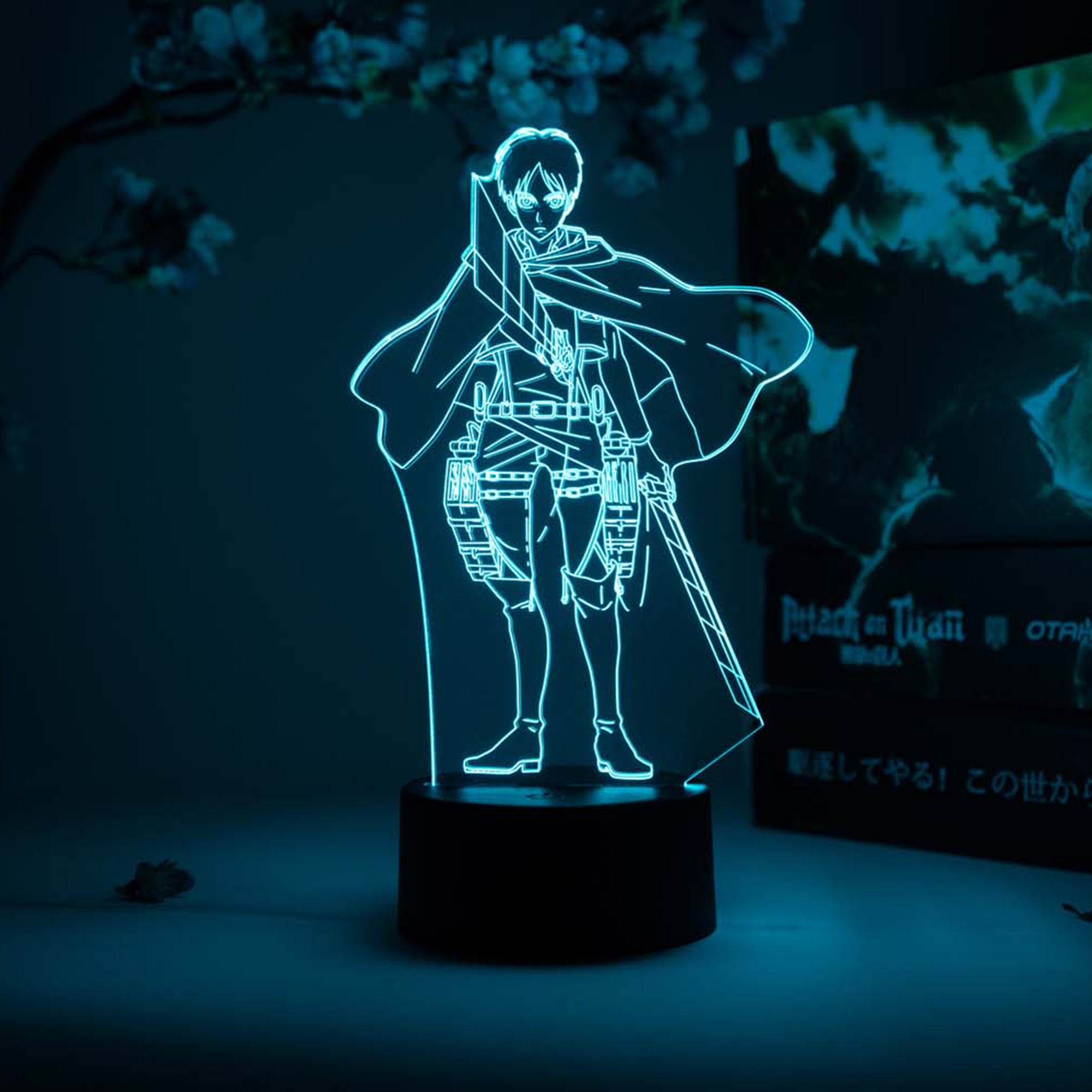 Eren Jaeger Otaku Lamp (Attack on Titan)