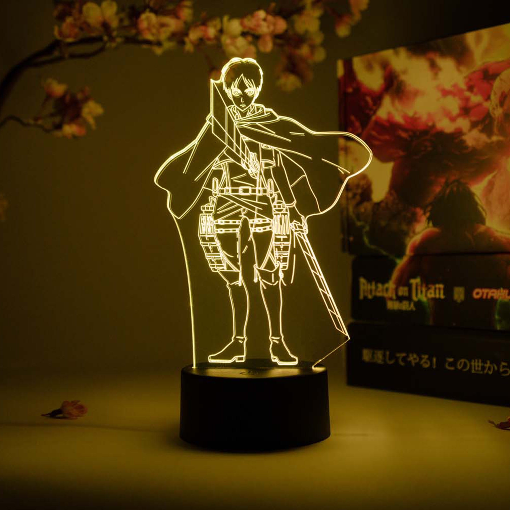 Eren Jaeger Otaku Lamp (Attack on Titan)