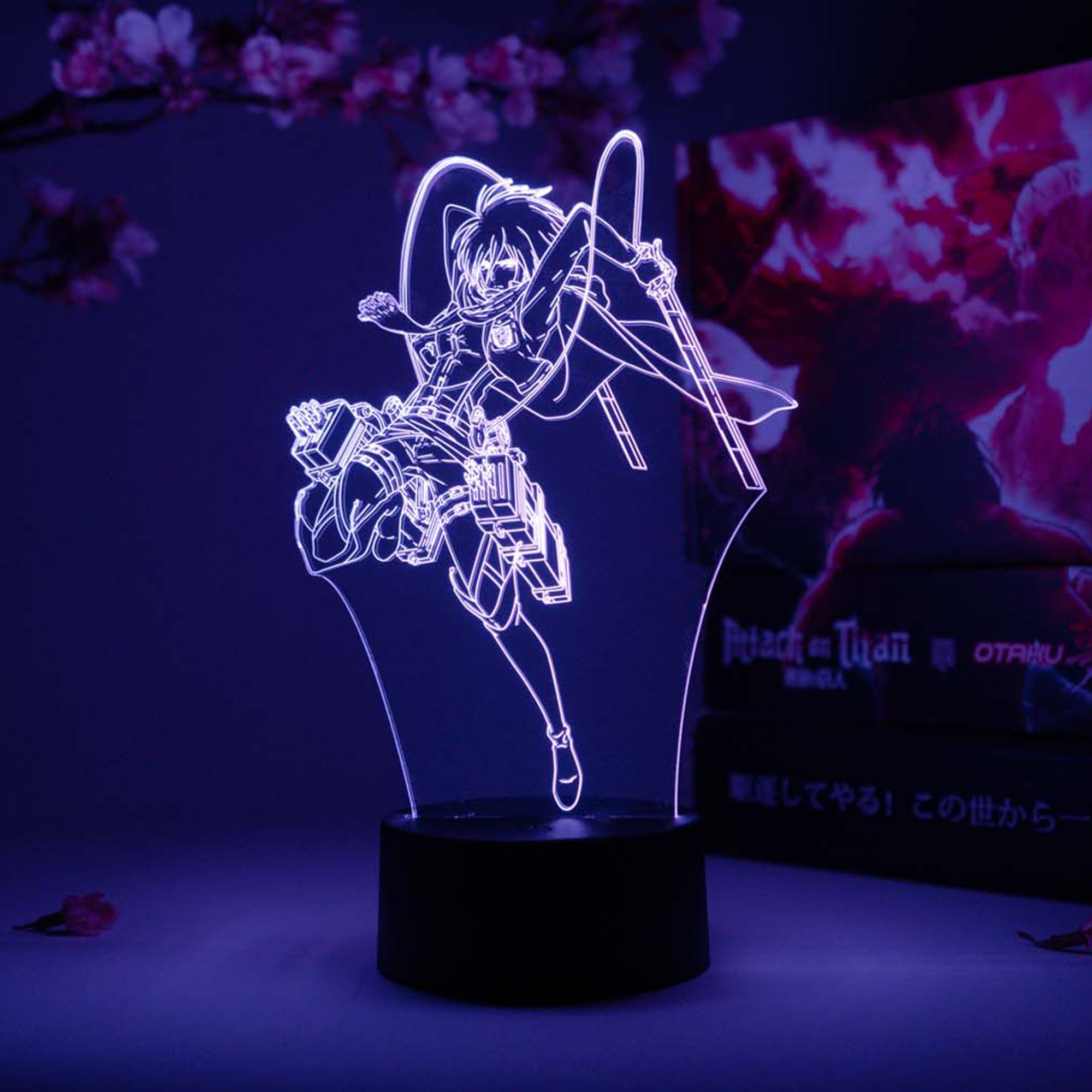 Mikasa Ackermann Action Otaku Lamp (Attack on Titan)