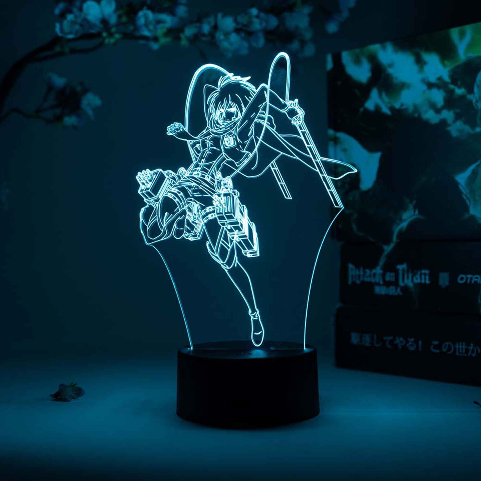 Mikasa Ackermann Action Otaku Lamp (Attack on Titan)