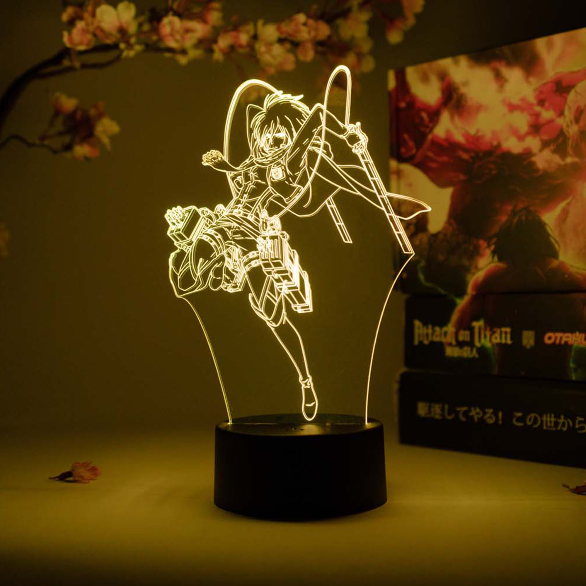 Mikasa Ackermann Action Otaku Lamp (Attack on Titan)