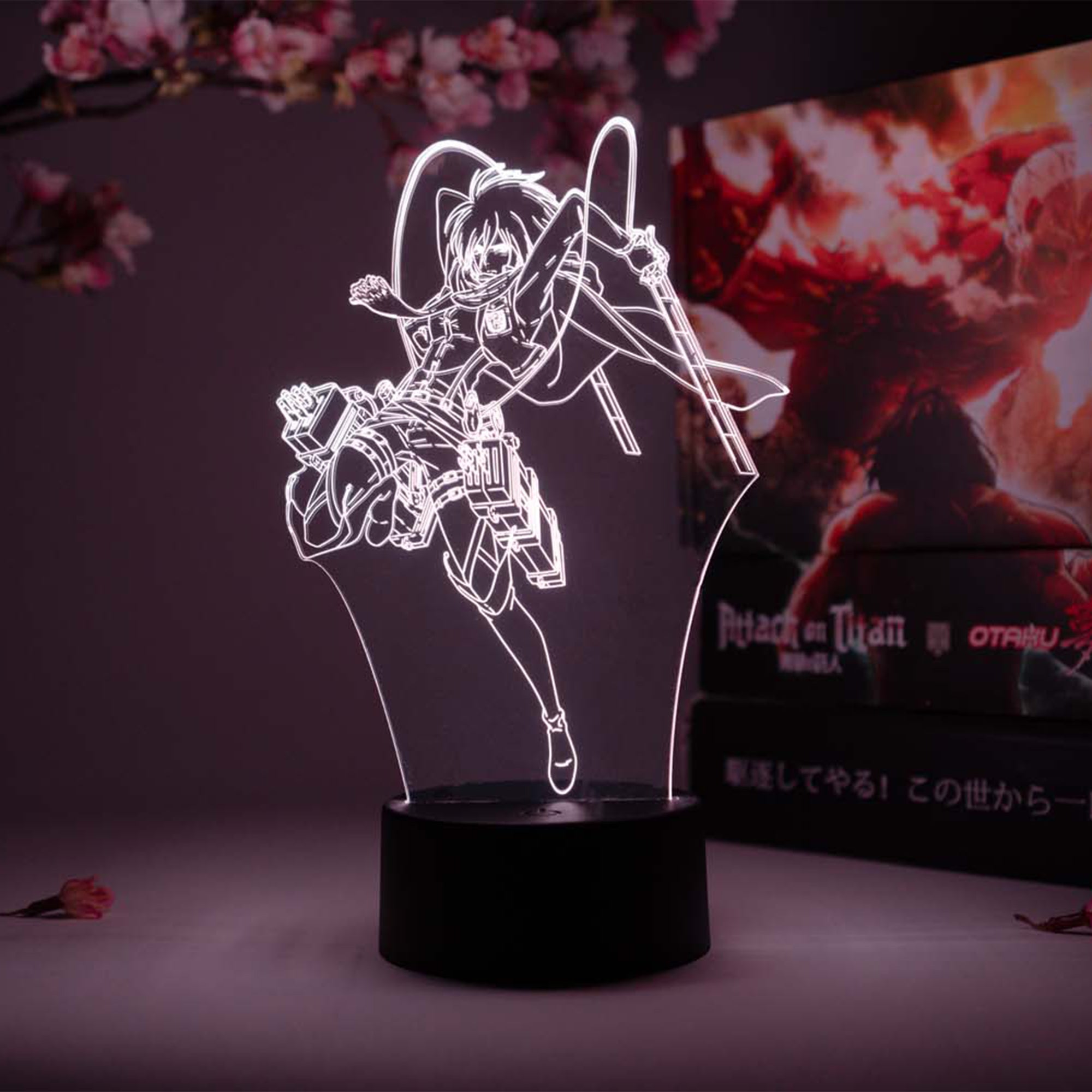 Mikasa Ackermann Action Otaku Lamp (Attack on Titan)