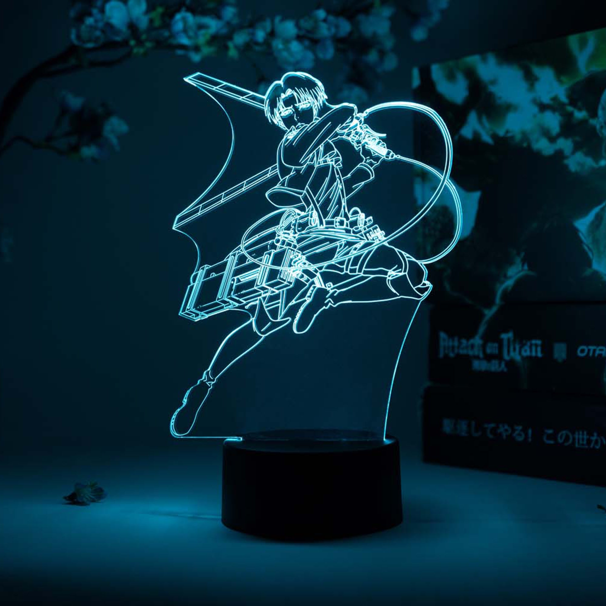 Levi Action Otaku Lamp (Attack on Titan)