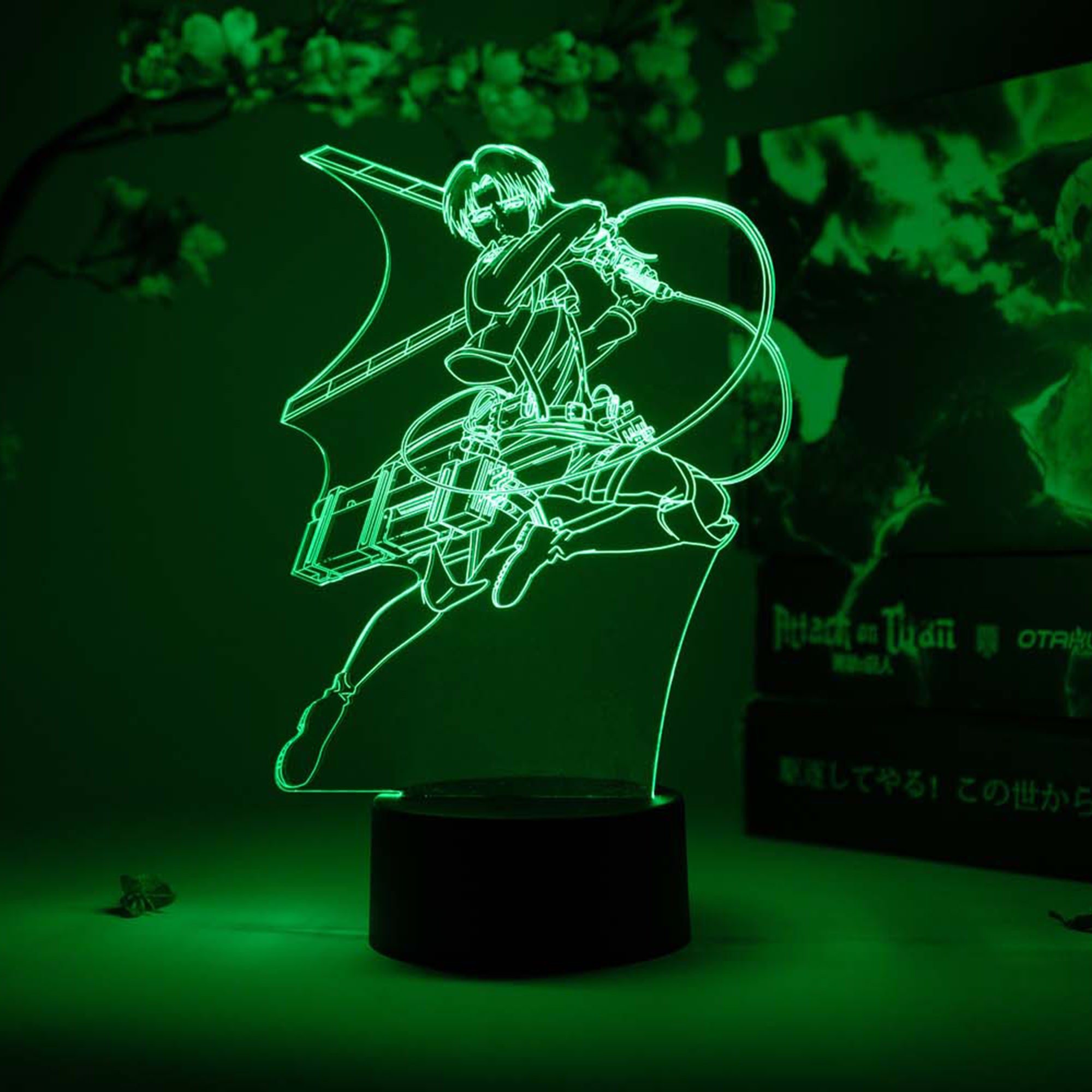 Levi Action Otaku Lamp (Attack on Titan)