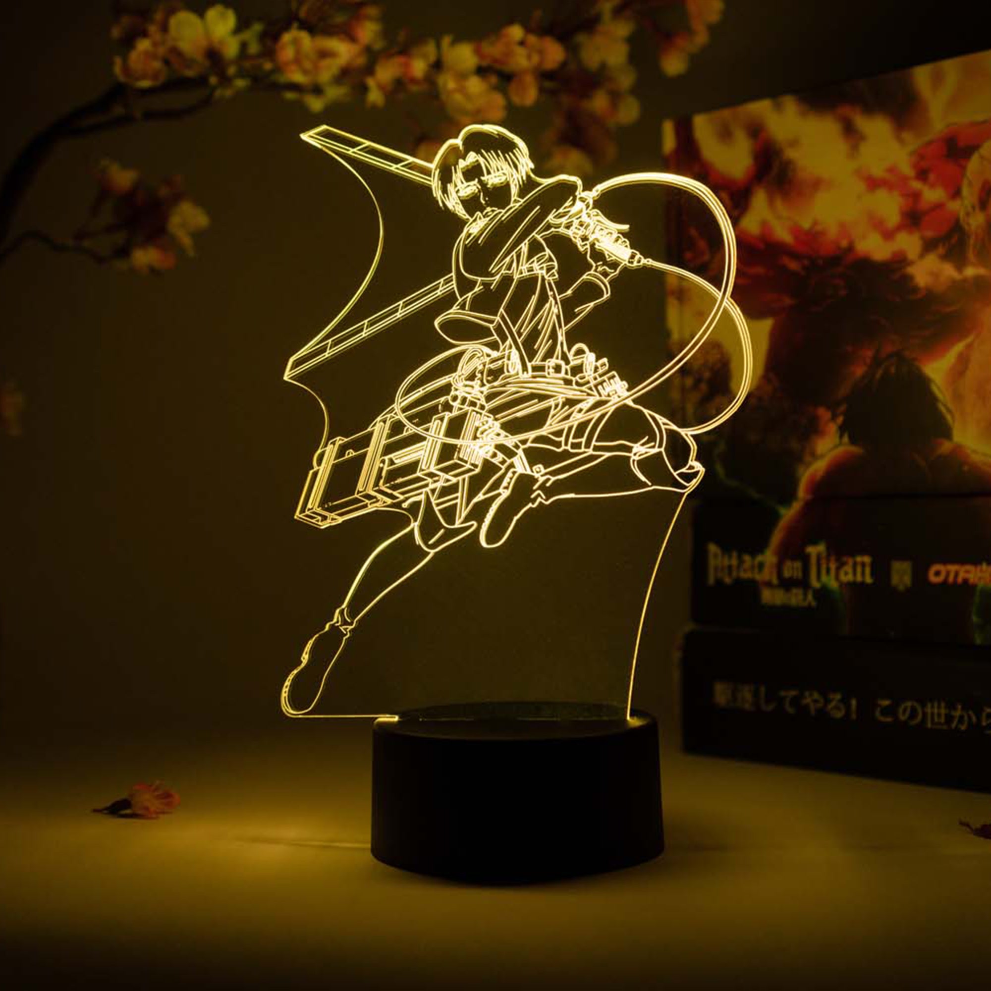 Levi Action Otaku Lamp (Attack on Titan)