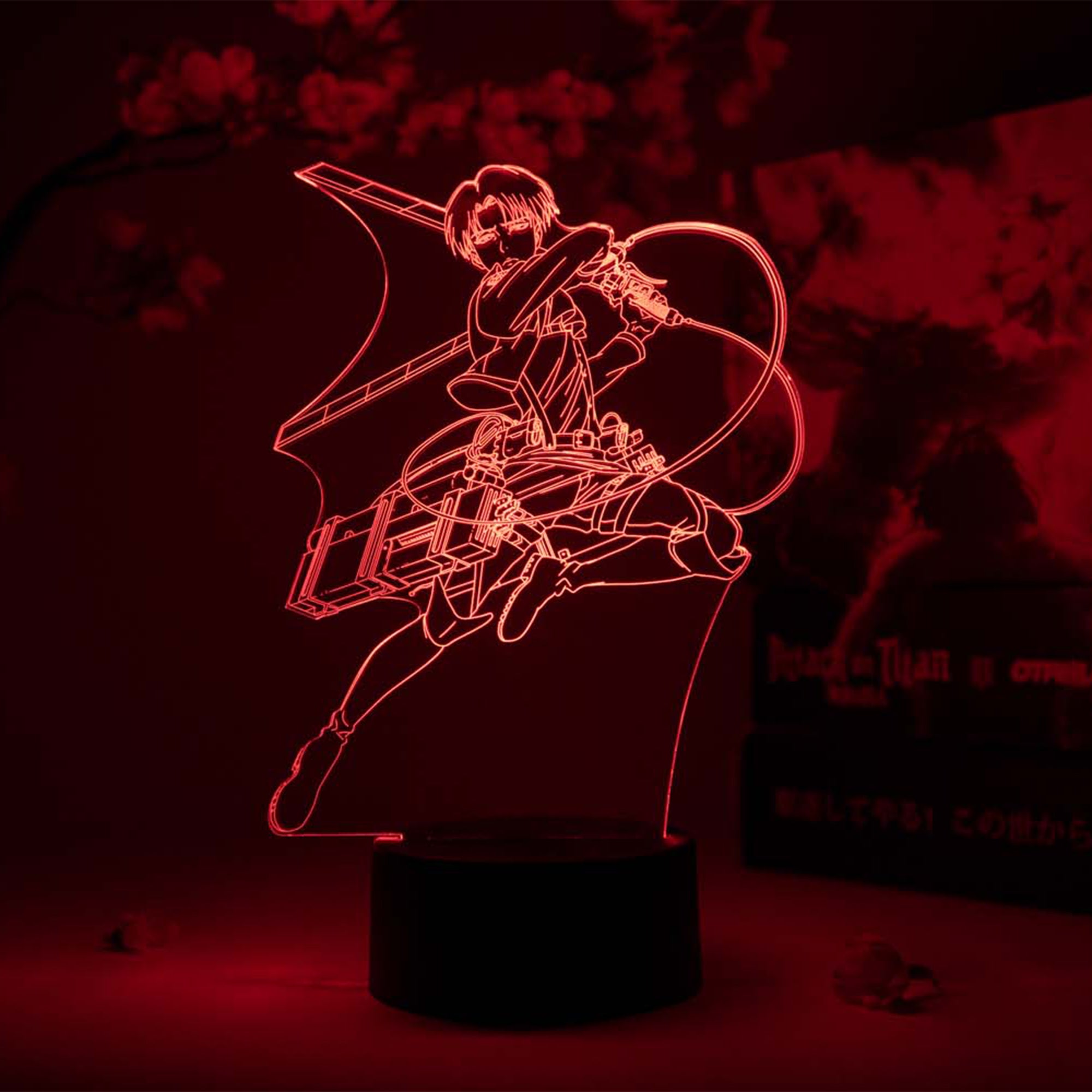 Levi Action Otaku Lamp (Attack on Titan)